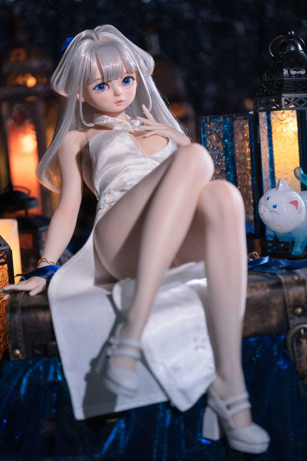 Bambola del sesso della pera (Bezlya Doll 60 cm Coppa C 2.2 Silicone)