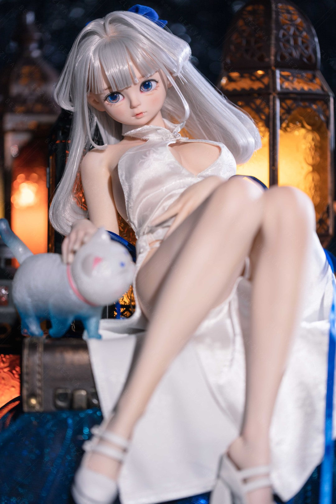 Bambola del sesso della pera (Bezlya Doll 60 cm Coppa C 2.2 Silicone)