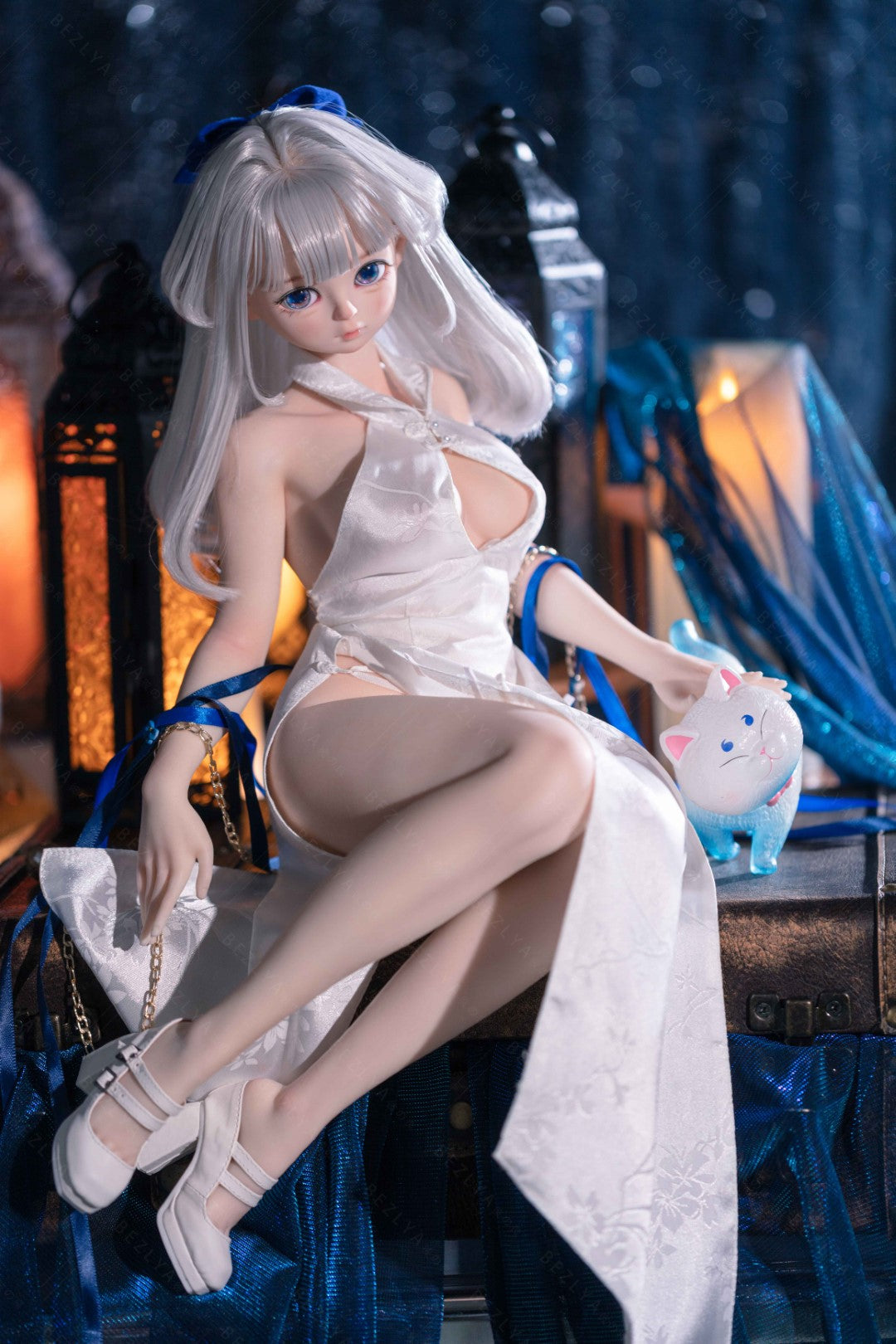 Bambola del sesso della pera (Bezlya Doll 60 cm Coppa C 2.2 Silicone)