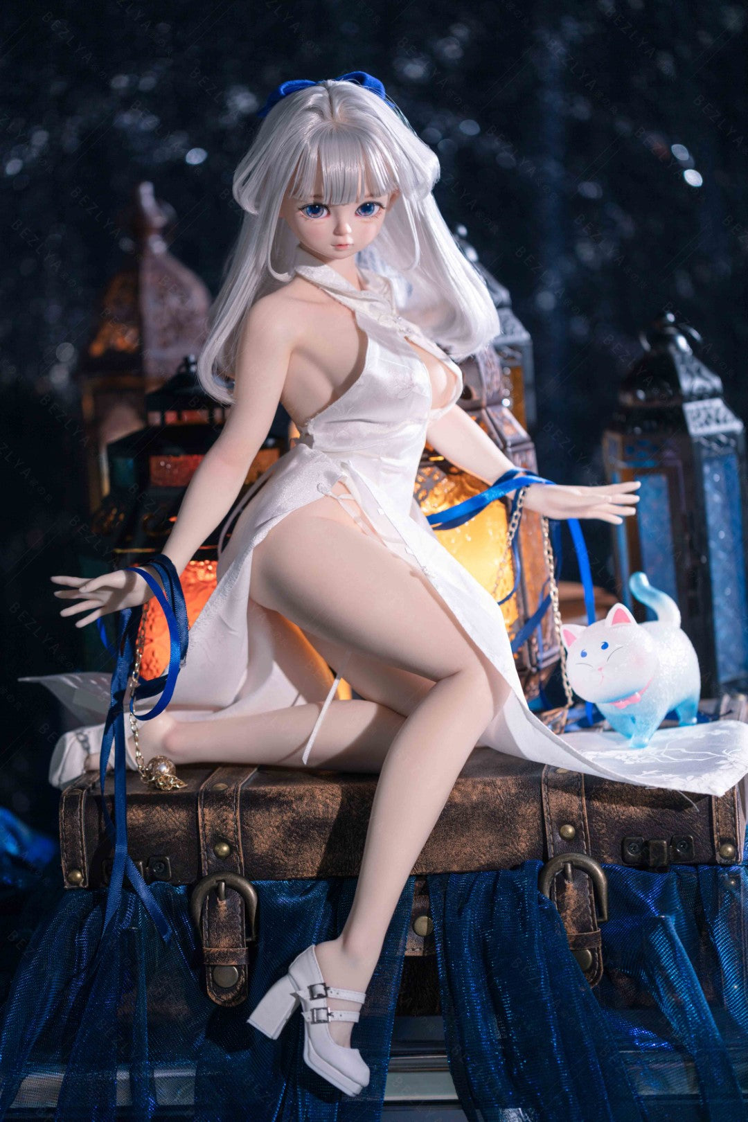 Bambola del sesso della pera (Bezlya Doll 60 cm Coppa C 2.2 Silicone)