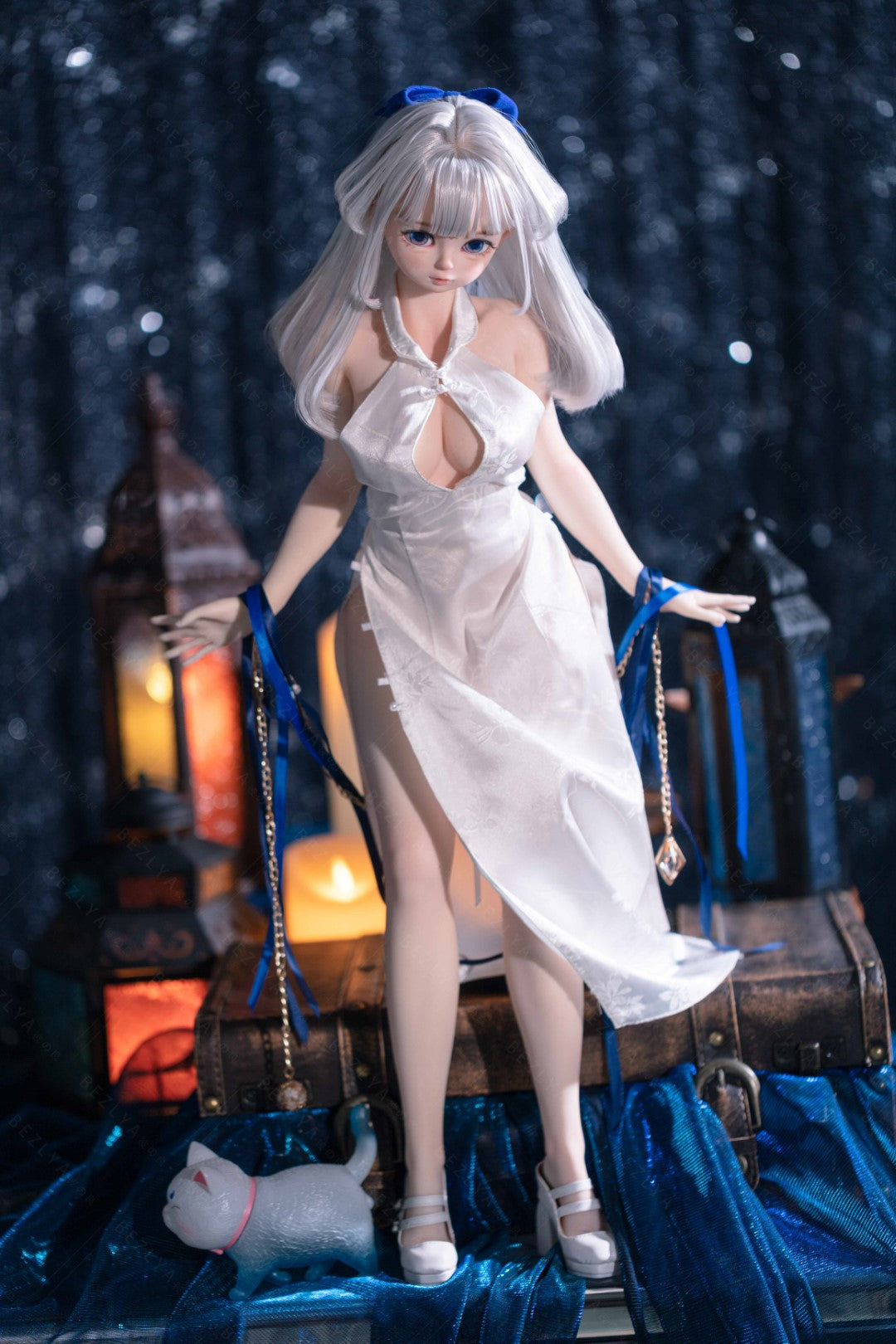 Bambola del sesso della pera (Bezlya Doll 60 cm Coppa C 2.2 Silicone)