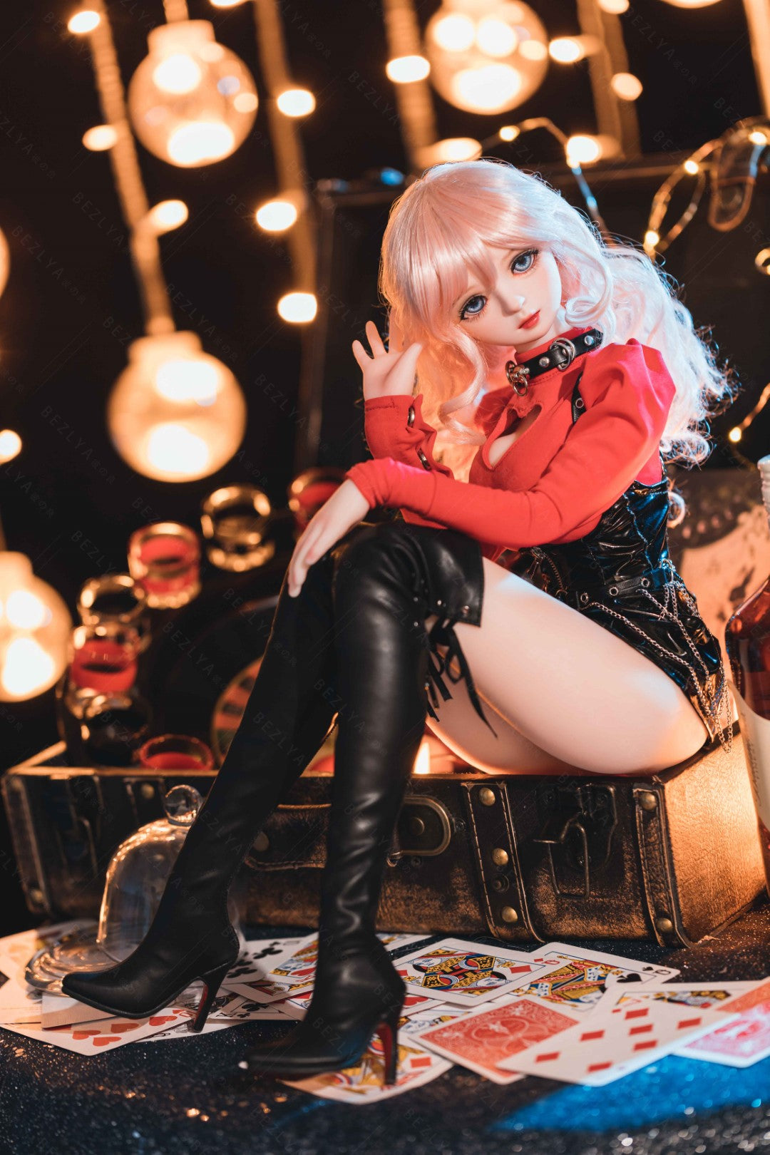 Pomelo bambola del sesso (Bezlya Doll 62 cm Coppa E 2.2 Silicone)