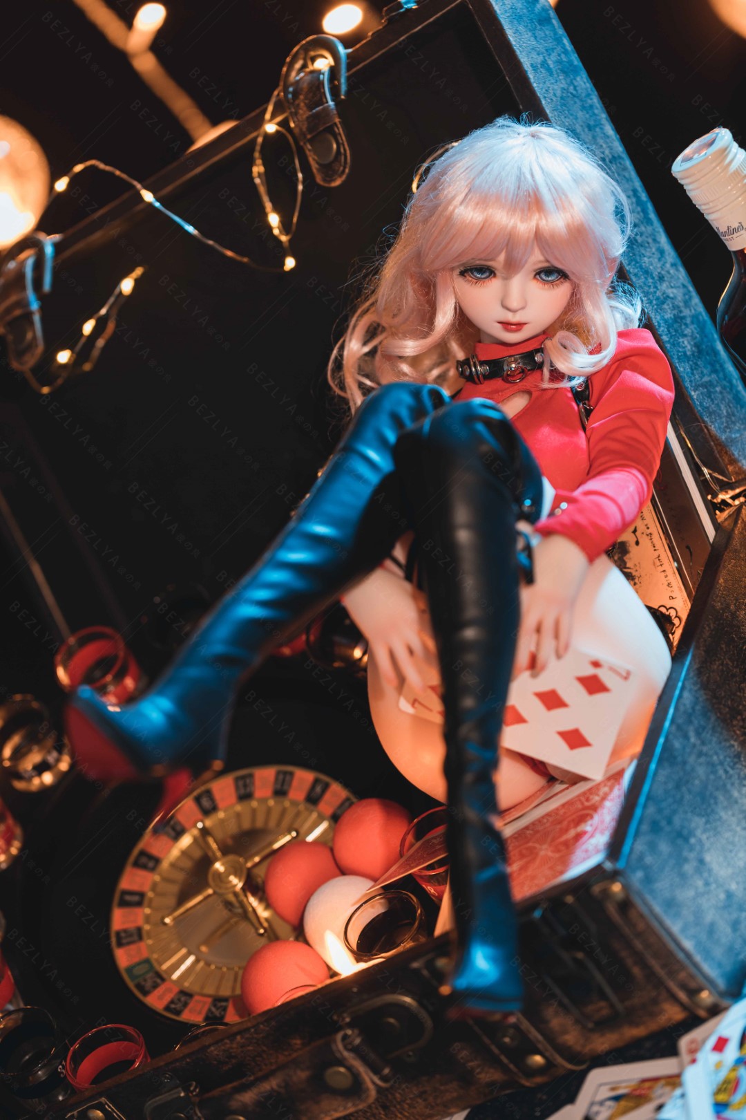 Pomelo bambola del sesso (Bezlya Doll 62 cm Coppa E 2.2 Silicone)