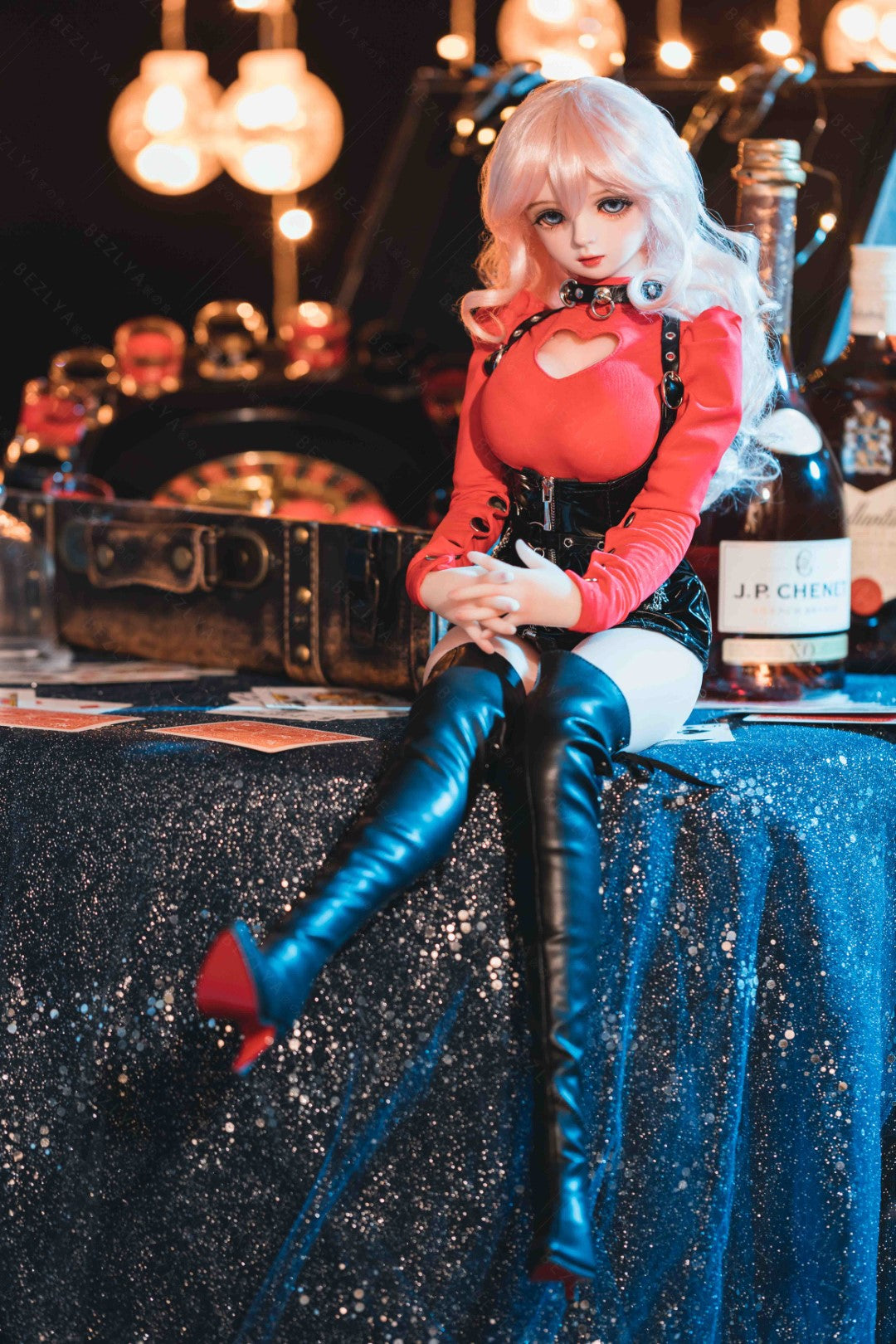 Pomelo bambola del sesso (Bezlya Doll 62 cm Coppa E 2.2 Silicone)