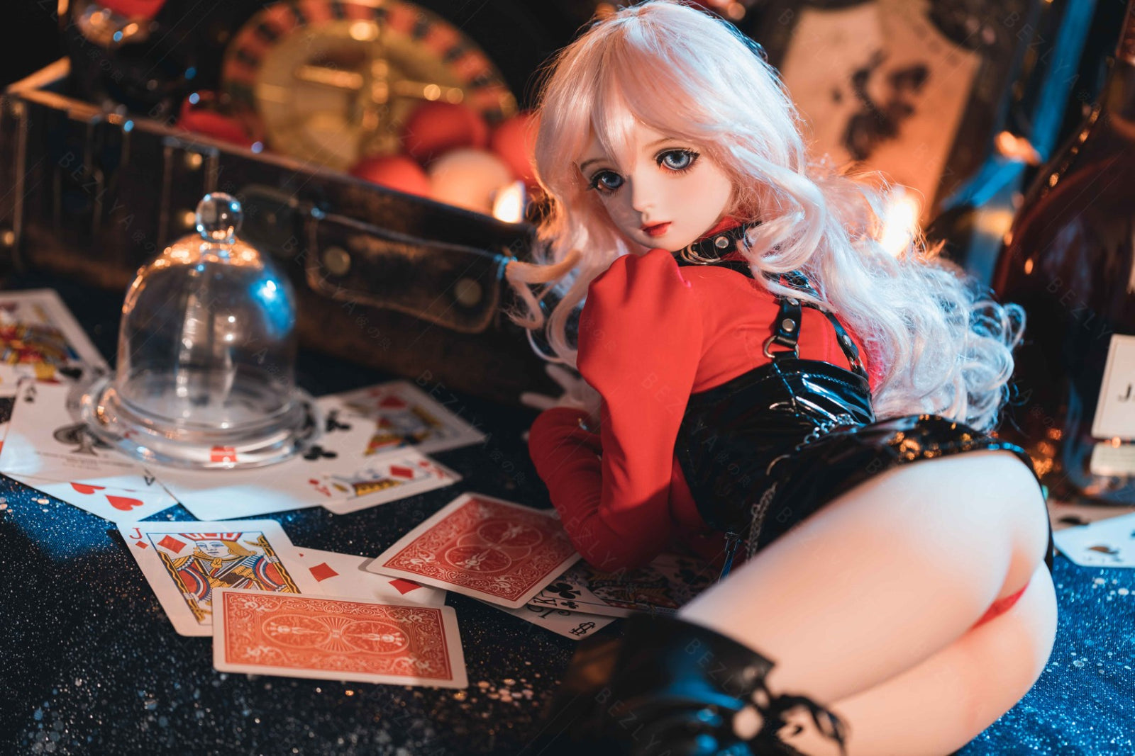 Pomelo bambola del sesso (Bezlya Doll 62 cm Coppa E 2.2 Silicone)