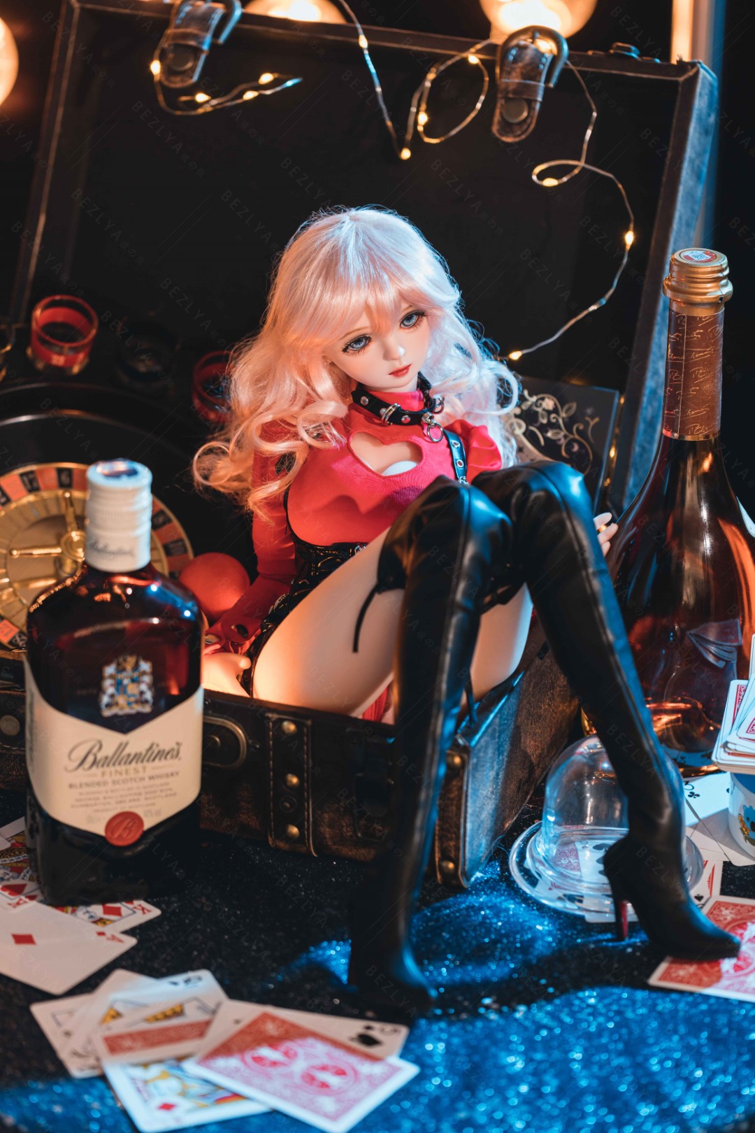 Pomelo bambola del sesso (Bezlya Doll 62 cm Coppa E 2.2 Silicone)