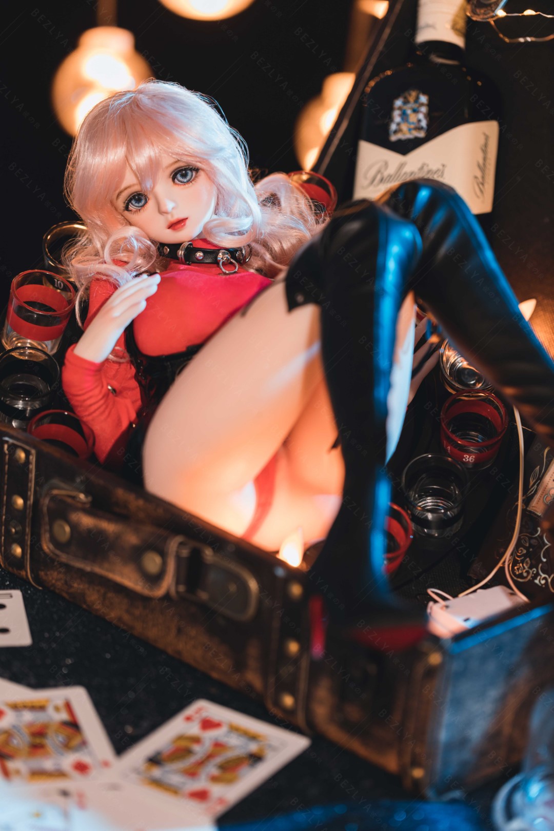 Pomelo bambola del sesso (Bezlya Doll 62 cm Coppa E 2.2 Silicone)