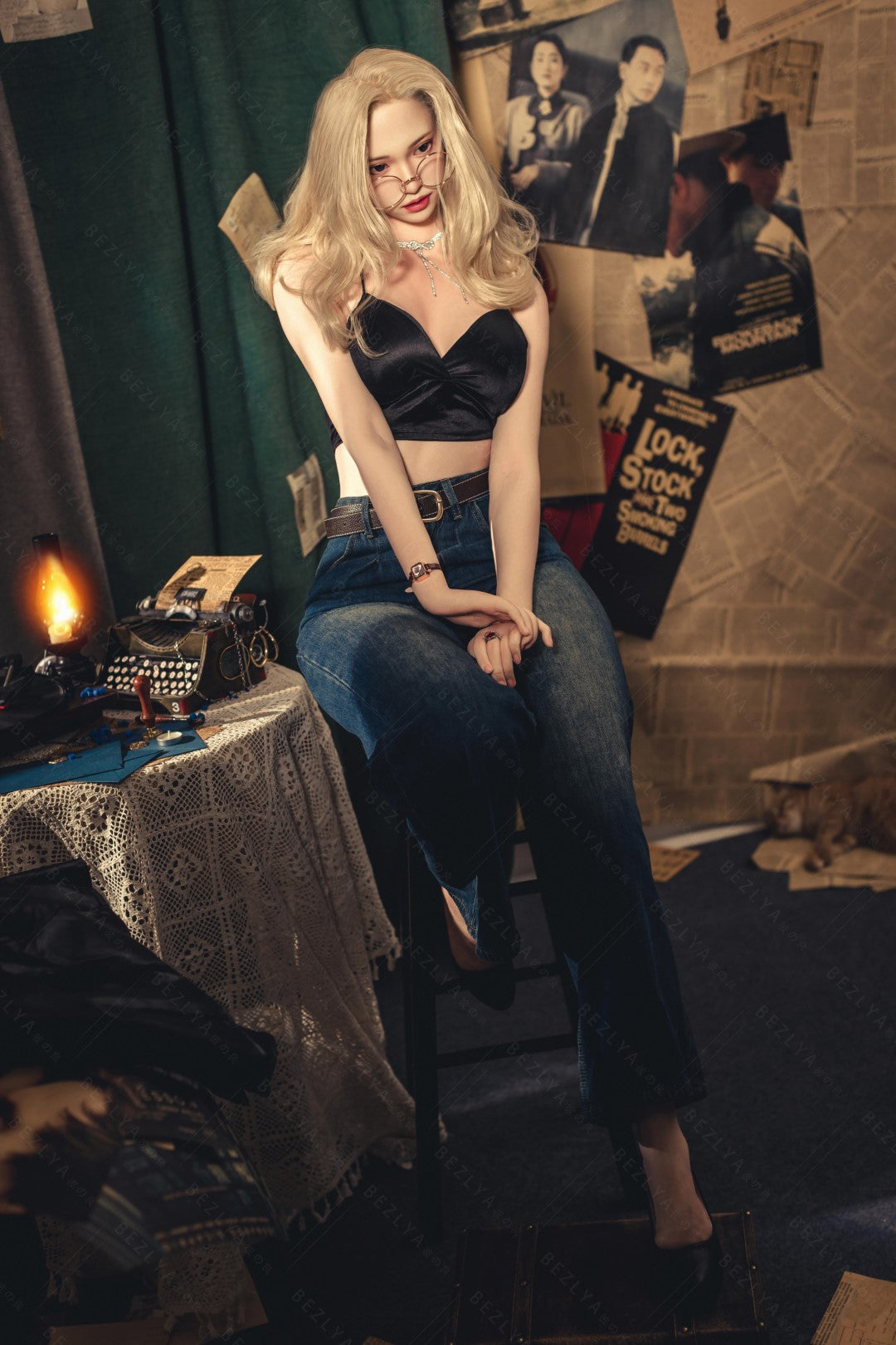 Helianthus sexpuppe (Bezlya Doll 162cm C-cup 2,2U Silizium)