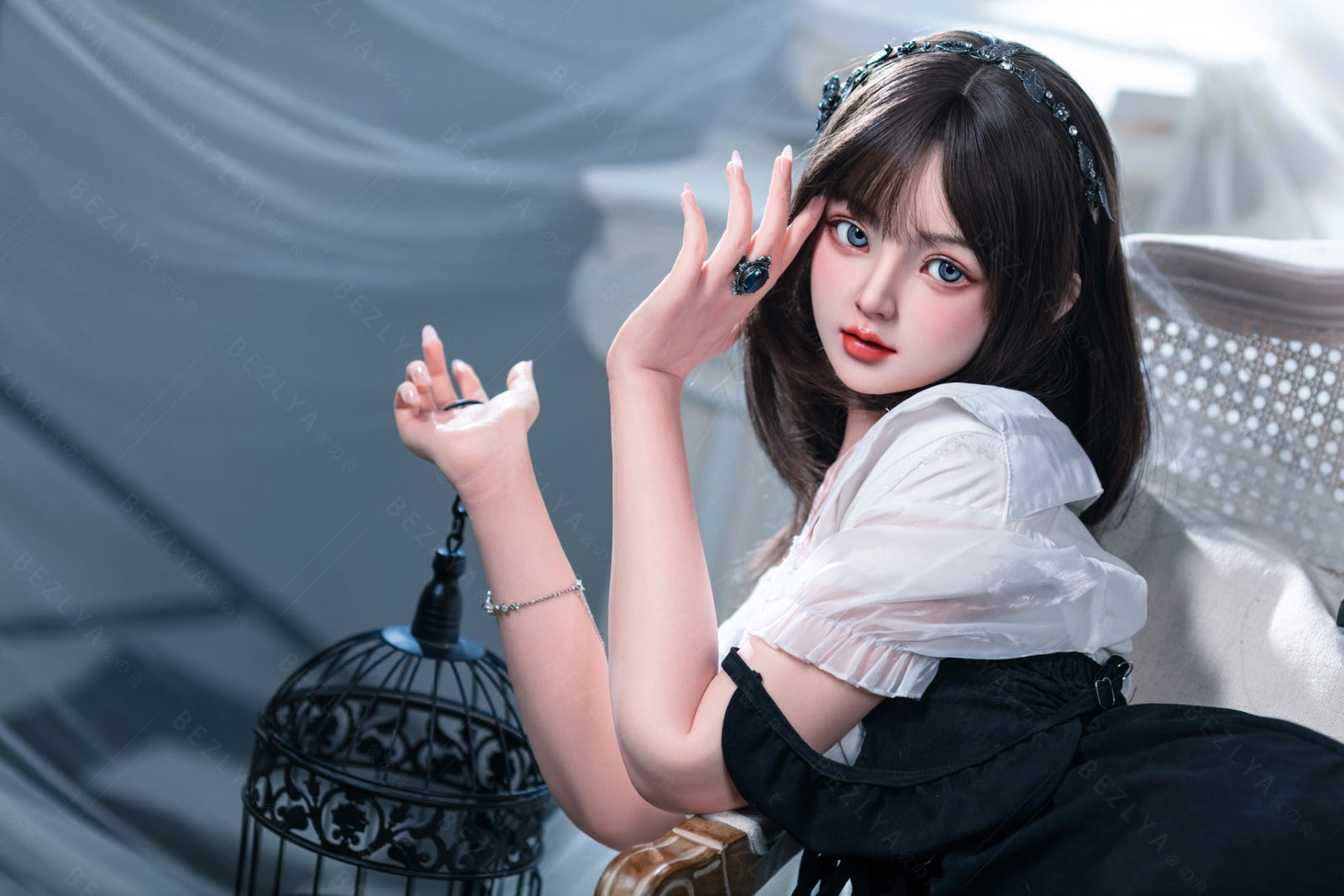 Convallarie poupée sexuelle (Bezlya Doll 155 cm bonnet B 2.1 Silicone)