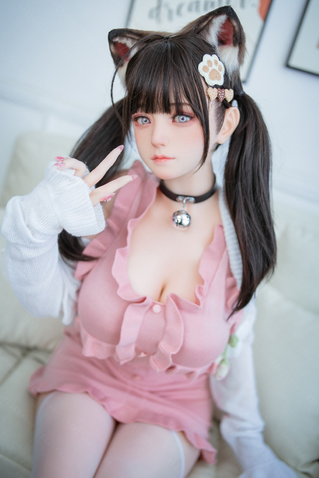 Bambola del sesso Campanula (Bezlya Doll Coppa F da 155 cm 2.0 TPE+silicone)