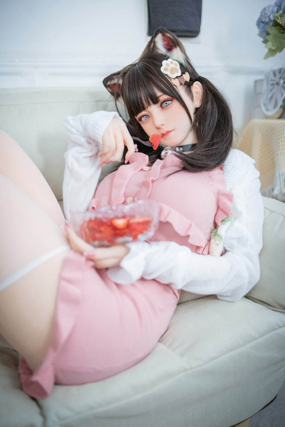 Bambola del sesso Campanula (Bezlya Doll Coppa F da 155 cm 2.0 TPE+silicone)