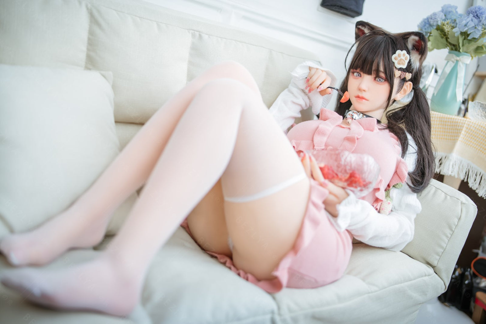 Bambola del sesso Campanula (Bezlya Doll Coppa F da 155 cm 2.0 TPE+silicone)