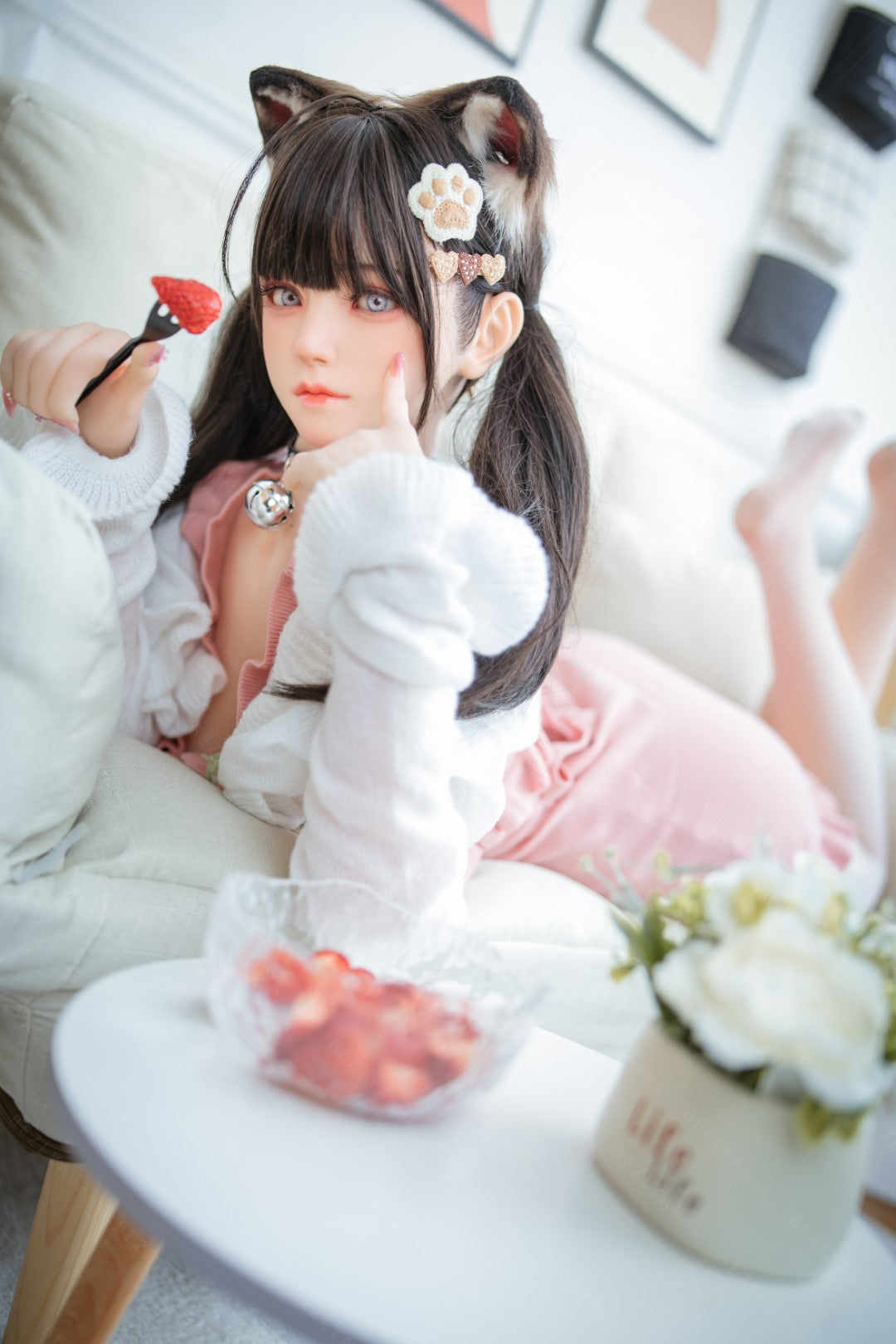 Bambola del sesso Campanula (Bezlya Doll Coppa F da 155 cm 2.0 TPE+silicone)