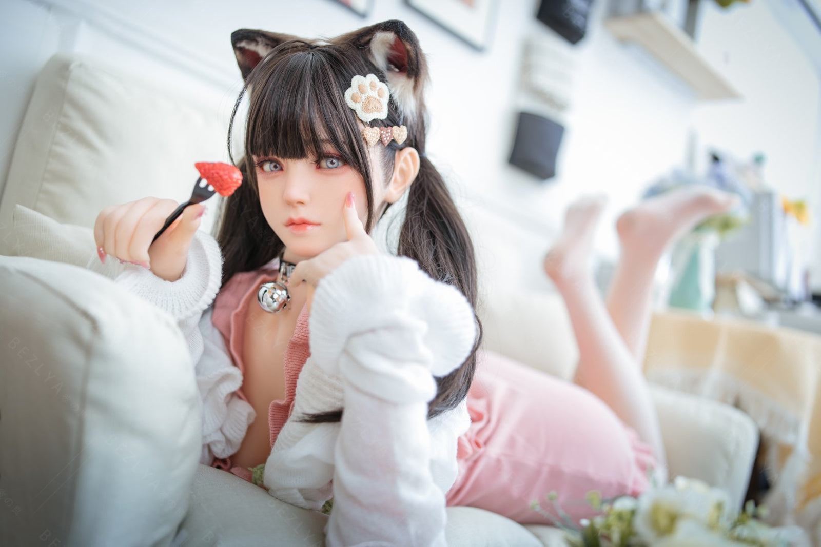 Bambola del sesso Campanula (Bezlya Doll Coppa F da 155 cm 2.0 TPE+silicone)