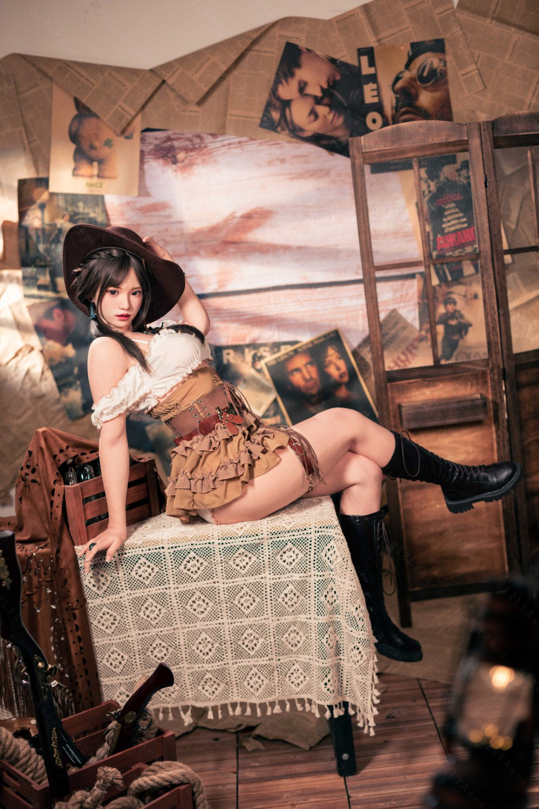 Bambola del sesso Helianthus (Bezlya Doll 162 cm Coppa C 2.2U Silicone)