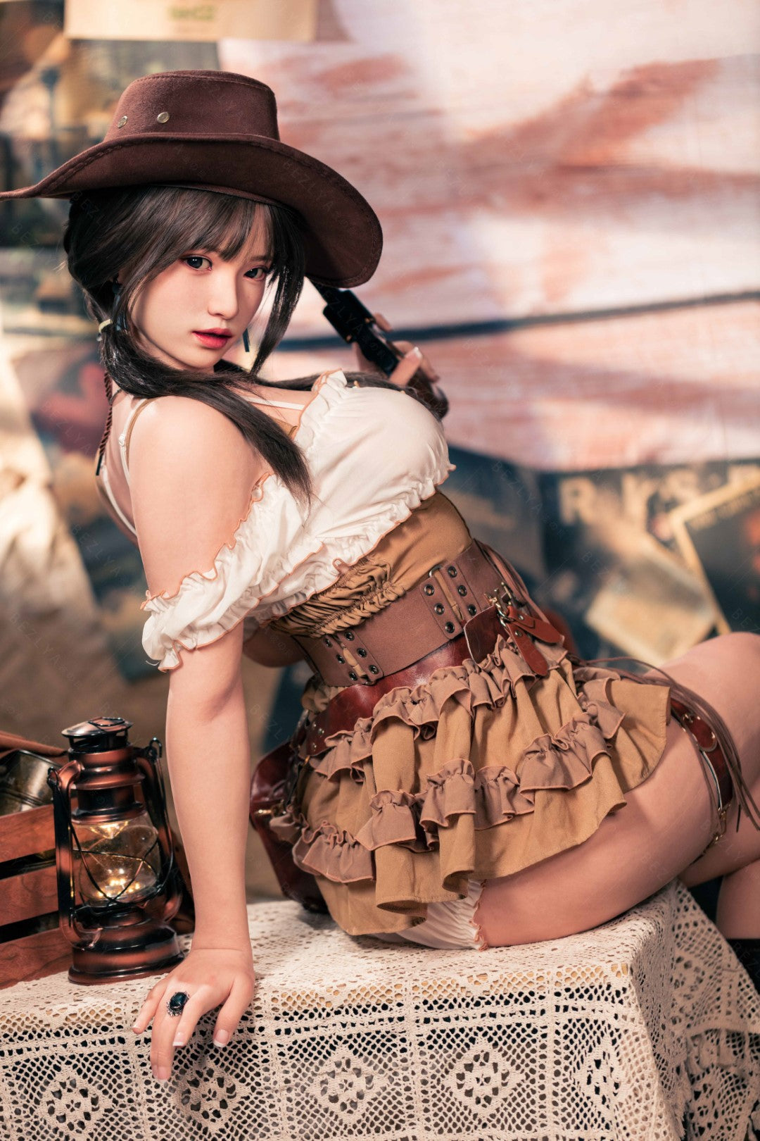 Bambola del sesso Helianthus (Bezlya Doll 162 cm Coppa C 2.2U Silicone)