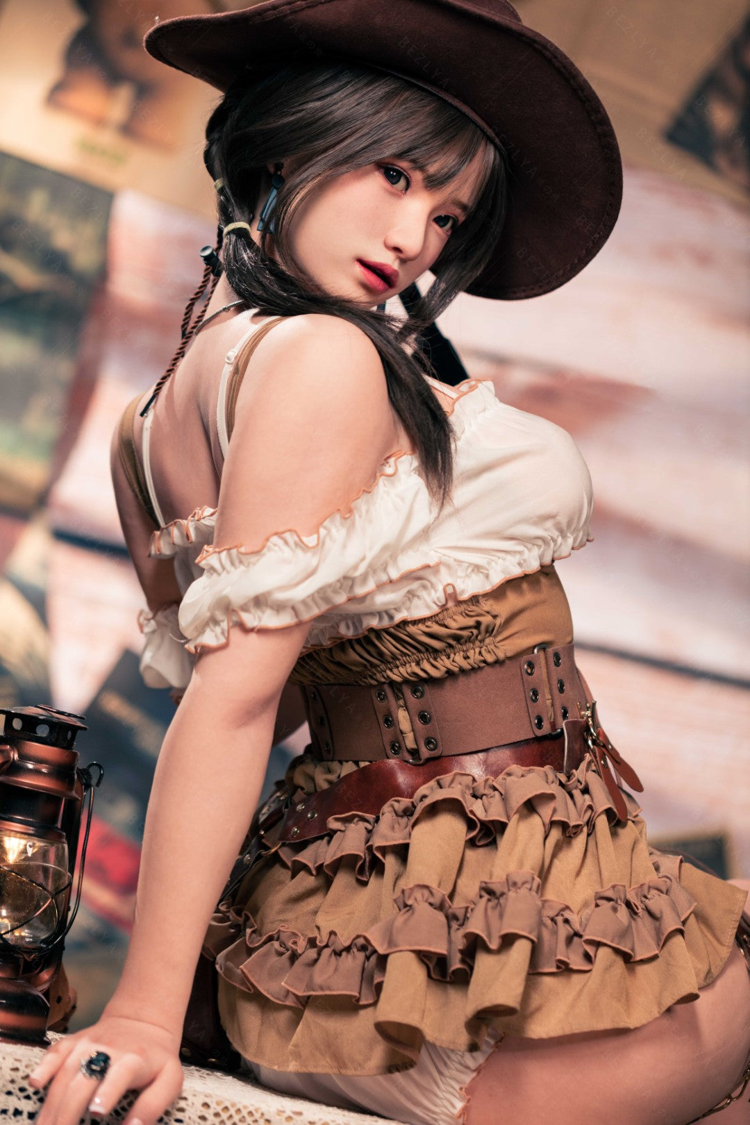 Bambola del sesso Helianthus (Bezlya Doll 162 cm Coppa C 2.2U Silicone)