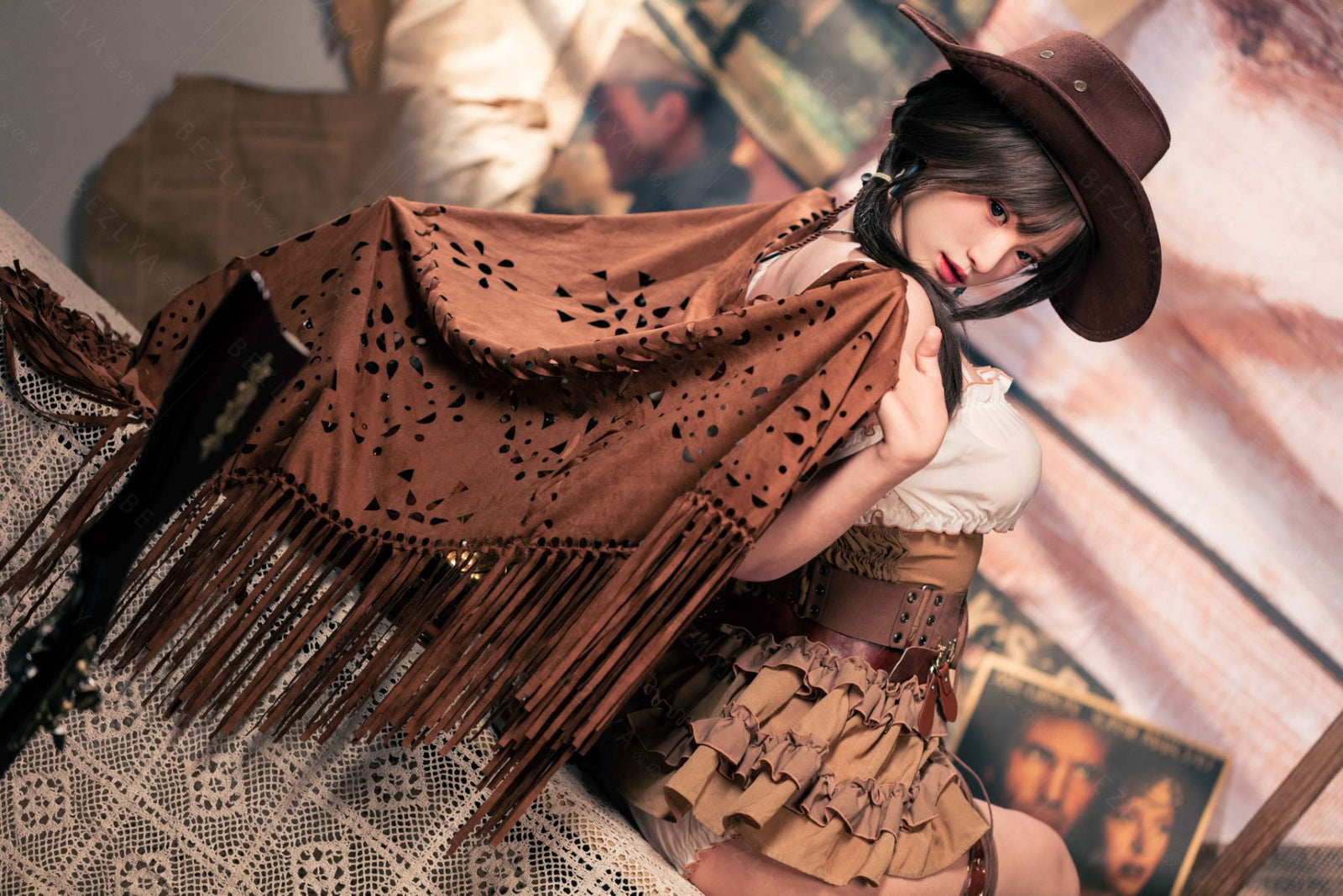 Bambola del sesso Helianthus (Bezlya Doll 162 cm Coppa C 2.2U Silicone)