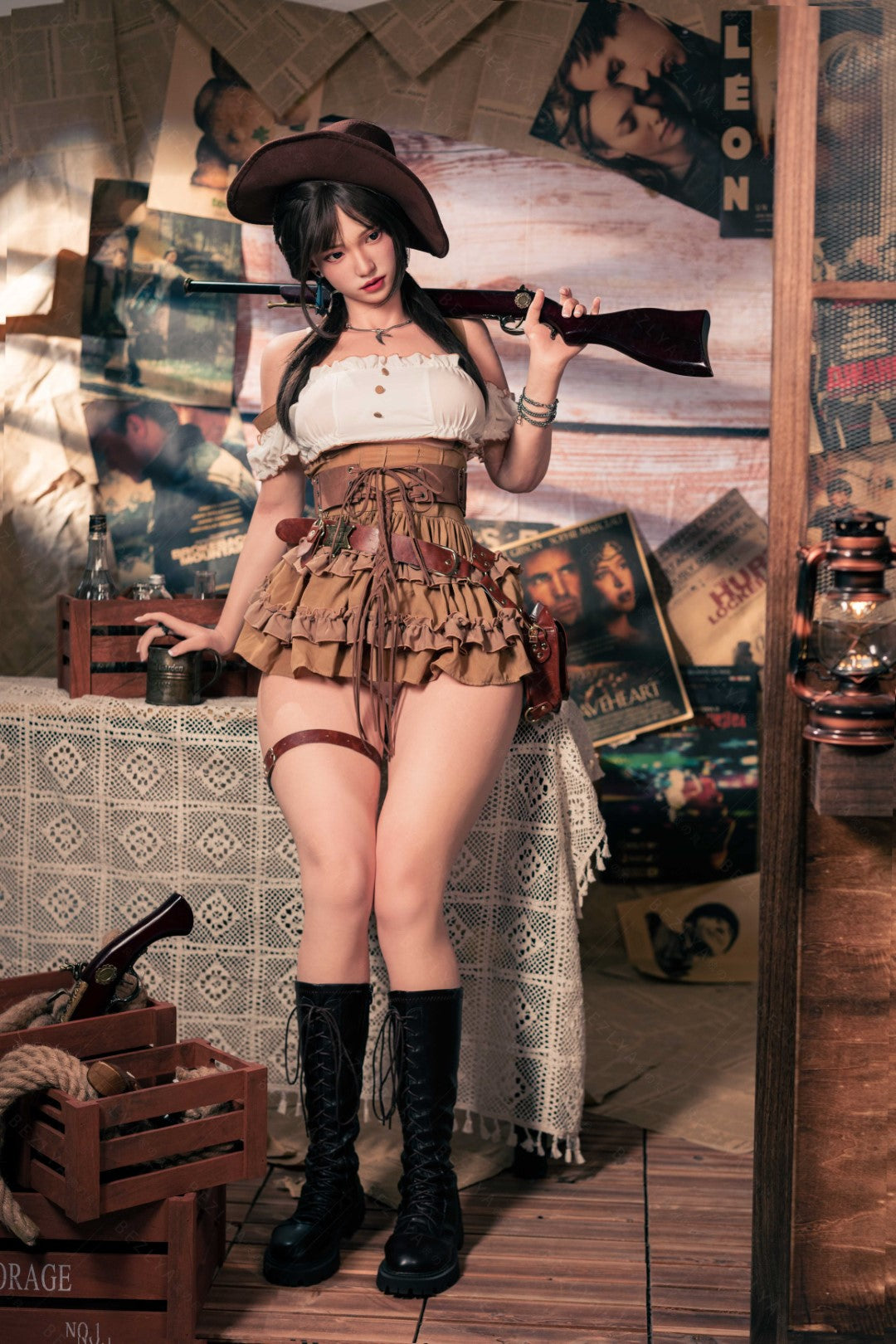 Bambola del sesso Helianthus (Bezlya Doll 162 cm Coppa C 2.2U Silicone)