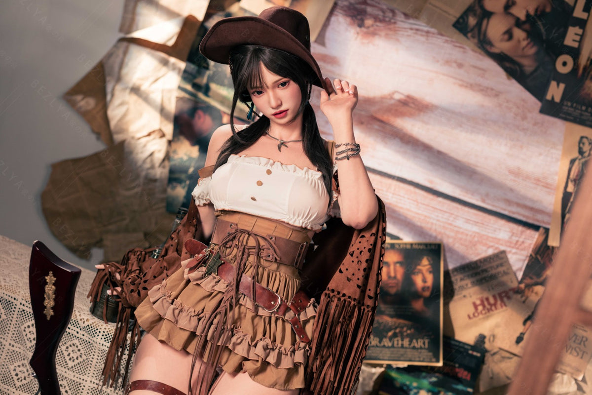 Bambola del sesso Helianthus (Bezlya Doll 162 cm Coppa C 2.2U Silicone)