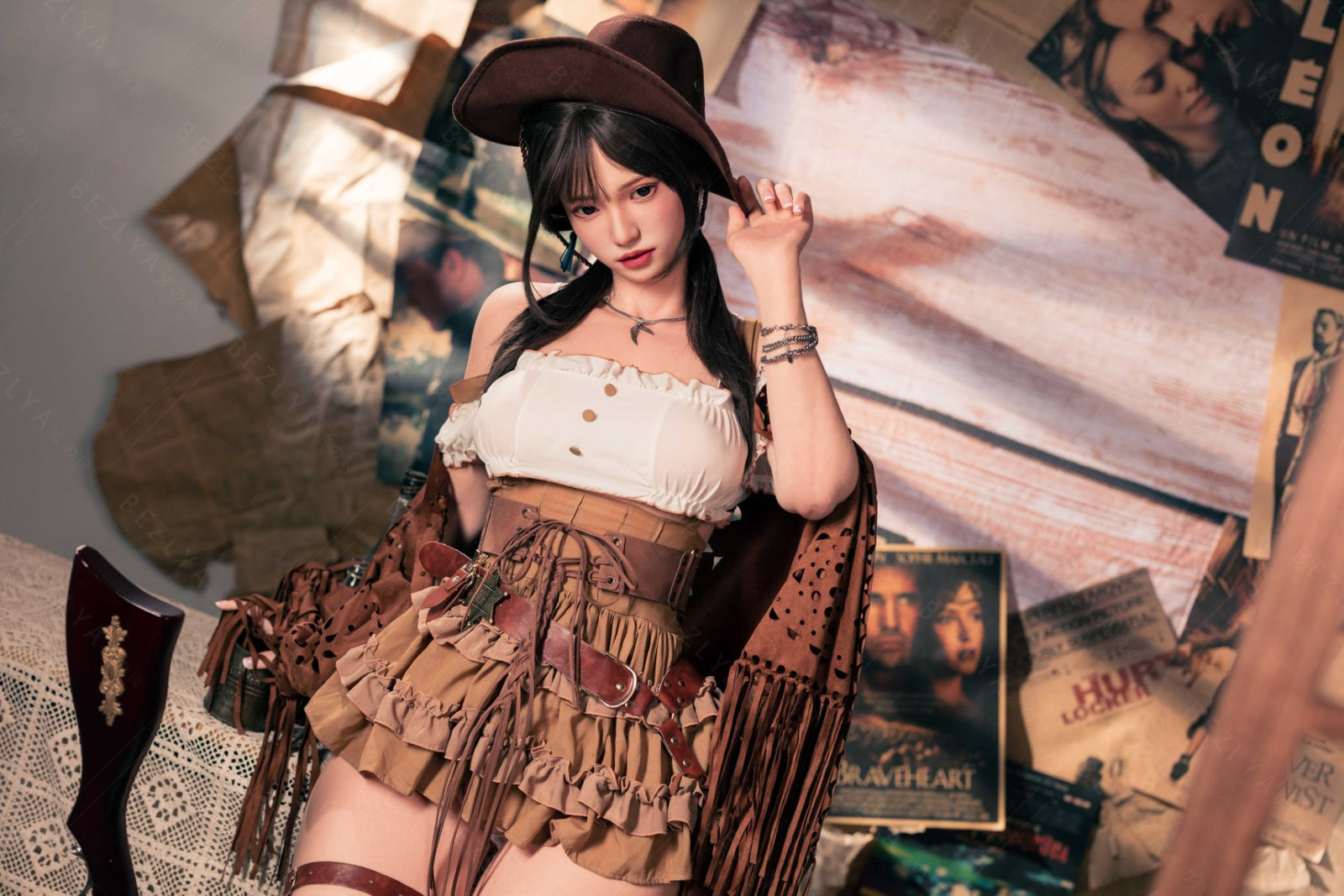 Bambola del sesso Helianthus (Bezlya Doll 162 cm Coppa C 2.2U Silicone)