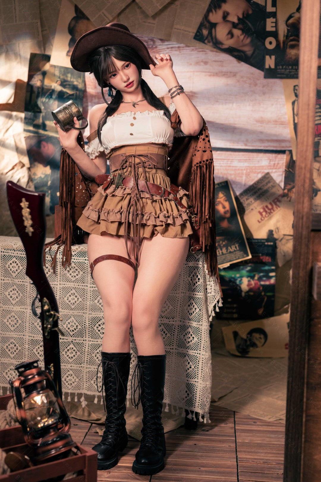 Bambola del sesso Helianthus (Bezlya Doll 162 cm Coppa C 2.2U Silicone)