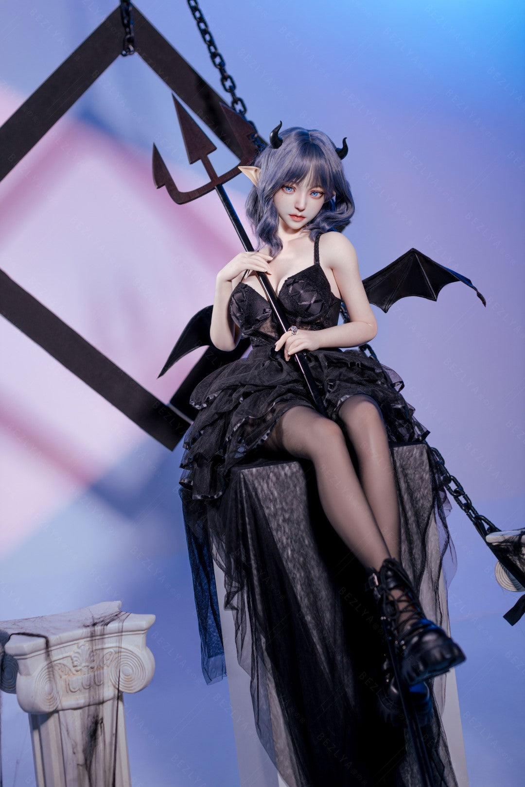 Bambola del sesso Campanula (Bezlya Doll 149 cm Coppa D 2.1 Silicone)