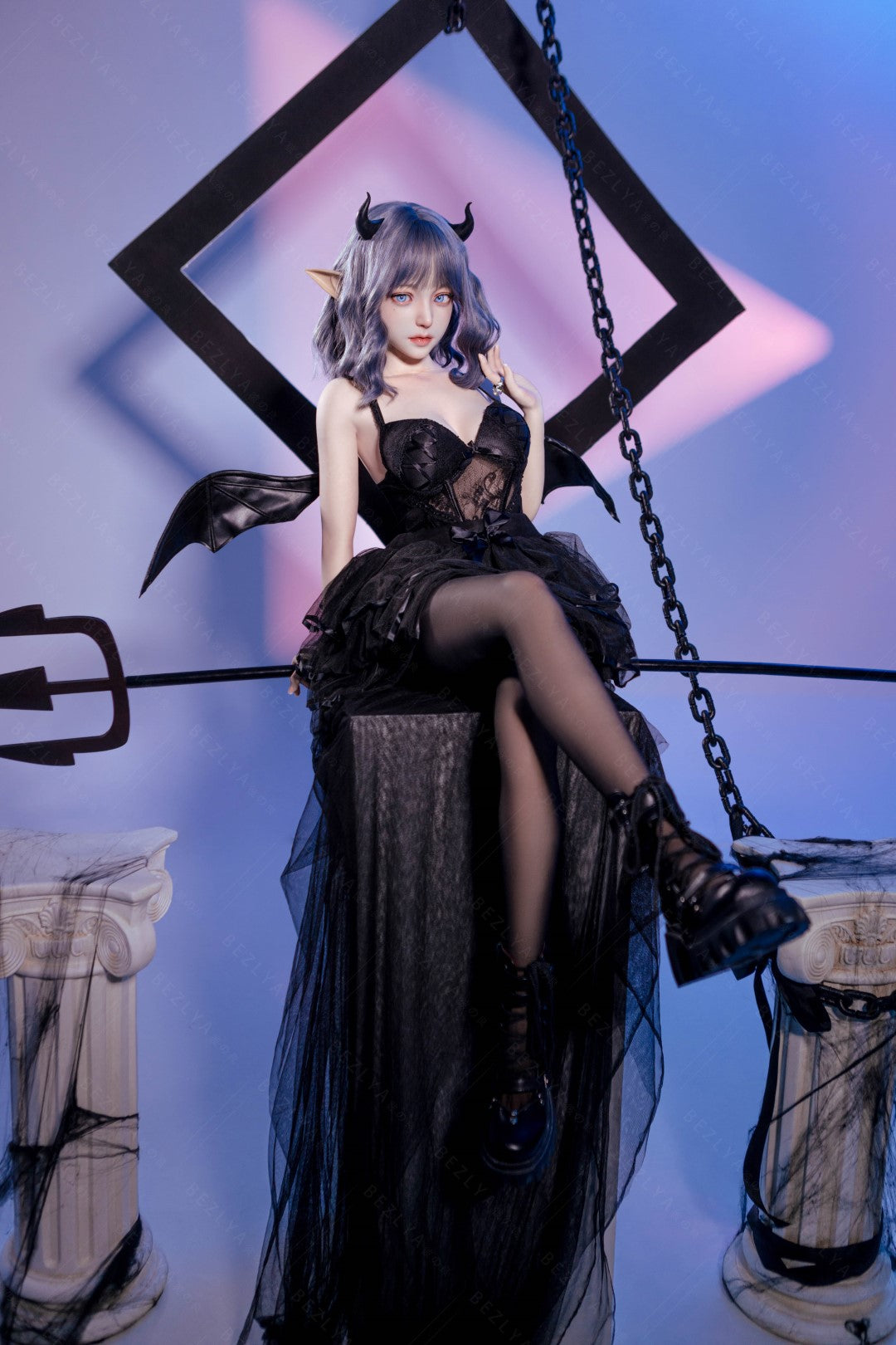 Bambola del sesso Campanula (Bezlya Doll 149 cm Coppa D 2.1 Silicone)