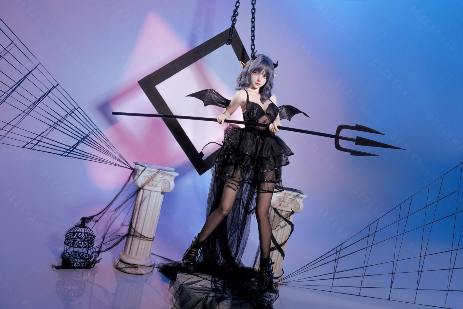 Bambola del sesso Campanula (Bezlya Doll 149 cm Coppa D 2.1 Silicone)