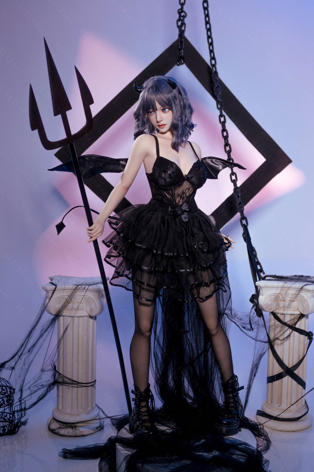 Bambola del sesso Campanula (Bezlya Doll 149 cm Coppa D 2.1 Silicone)