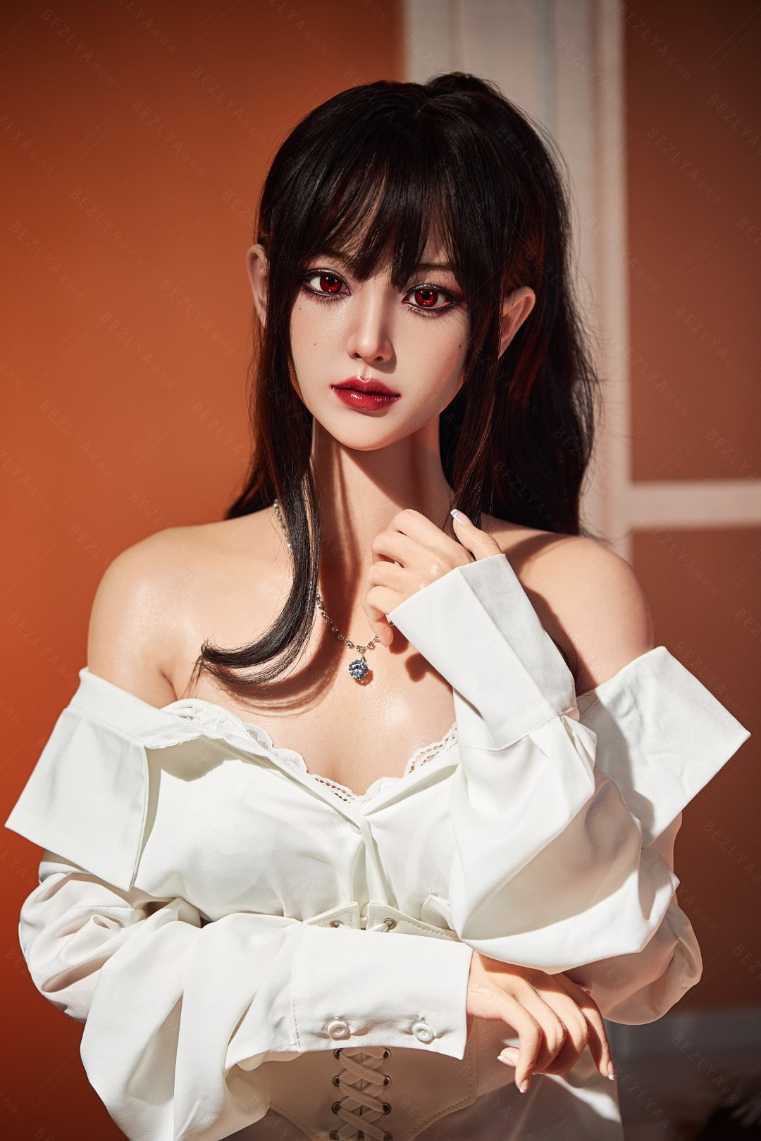 Bambola del sesso dell'ibisco (Bezlya Doll 153 cm Coppa C 2.2U Silicone)