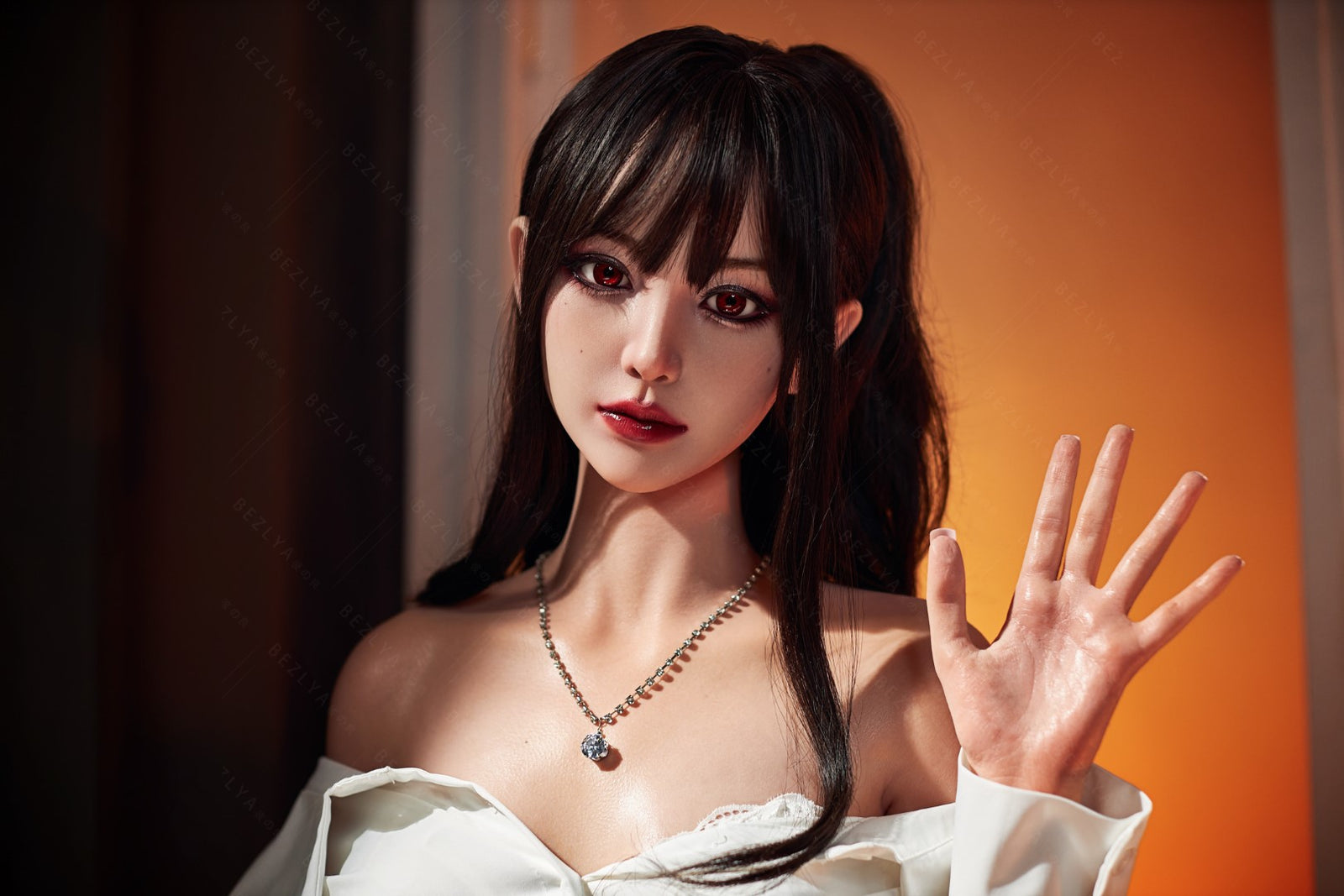 Bambola del sesso dell'ibisco (Bezlya Doll 153 cm Coppa C 2.2U Silicone)