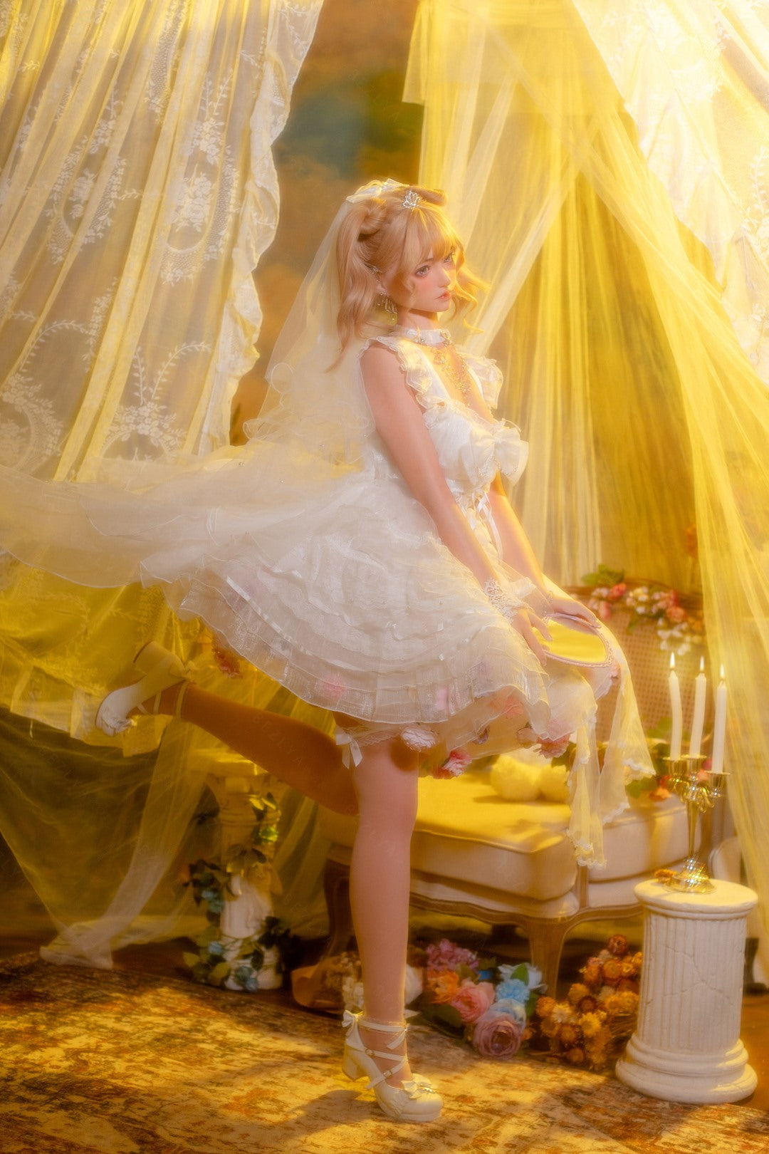 Laurier-rose poupée sexuelle (Bezlya Doll 156 cm bonnet B 2.1 Silicone)