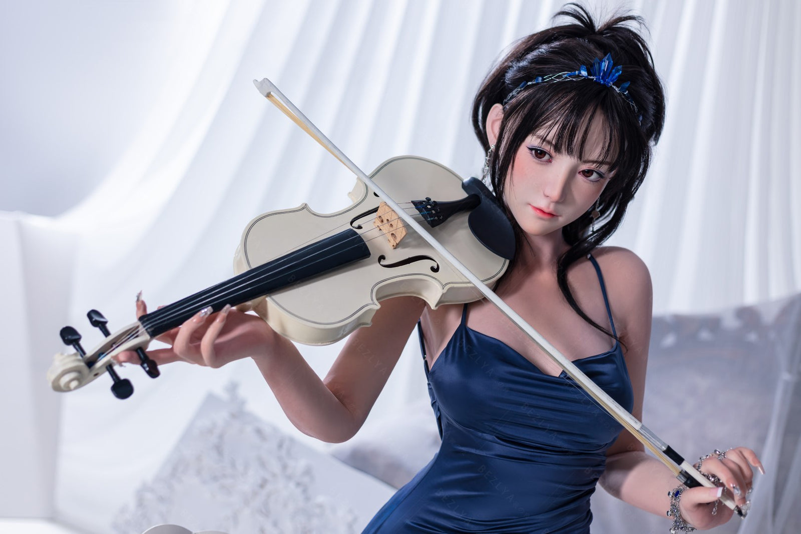 Gardénia poupée sexuelle (Bezlya Doll 155 cm E-cup 2.2CF Silicone)