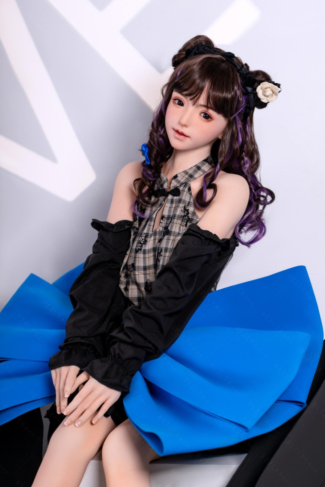 Bambola del sesso Pisum (Bezlya Doll Coppa B da 150 cm 2.1 Silicone)