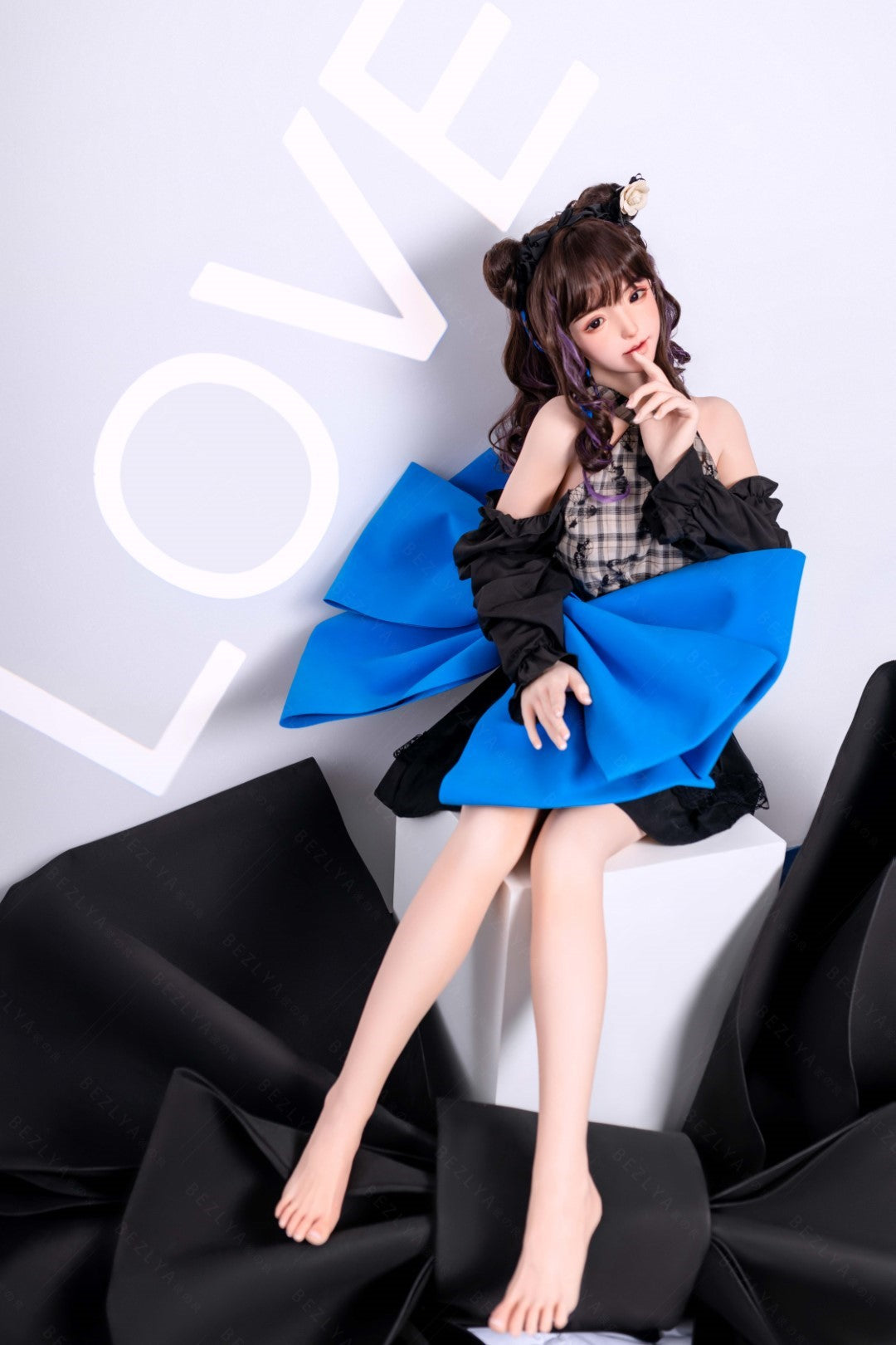 Bambola del sesso Pisum (Bezlya Doll Coppa B da 150 cm 2.1 Silicone)