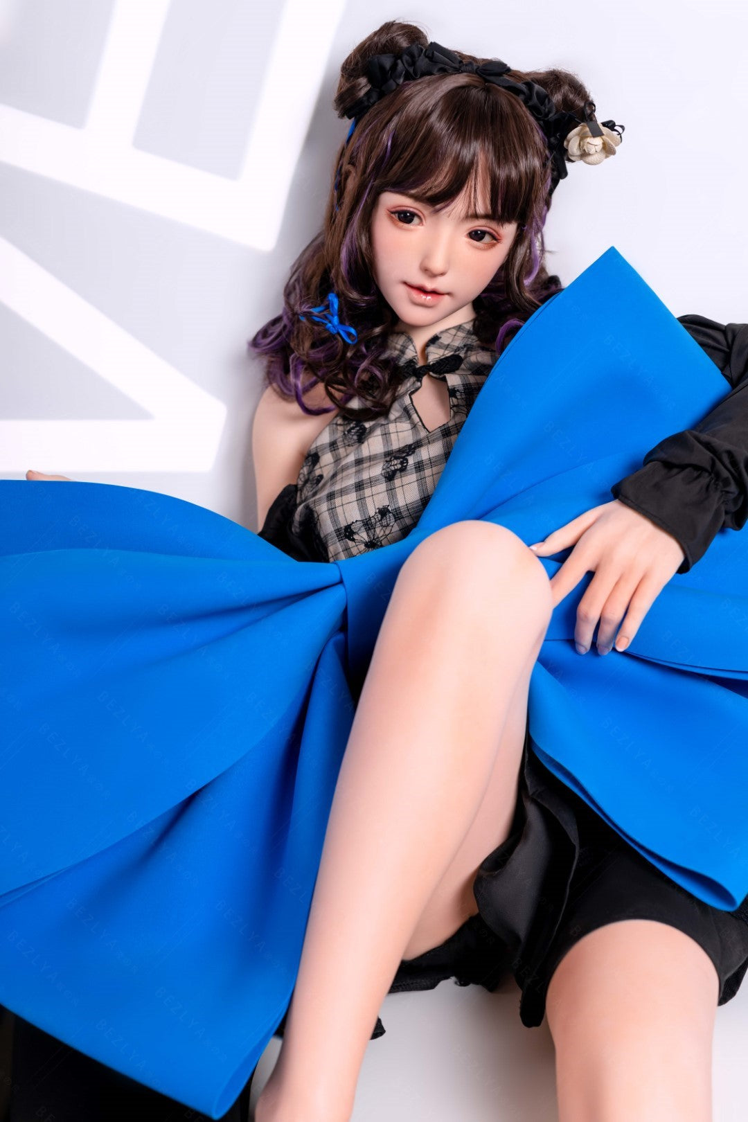 Bambola del sesso Pisum (Bezlya Doll Coppa B da 150 cm 2.1 Silicone)