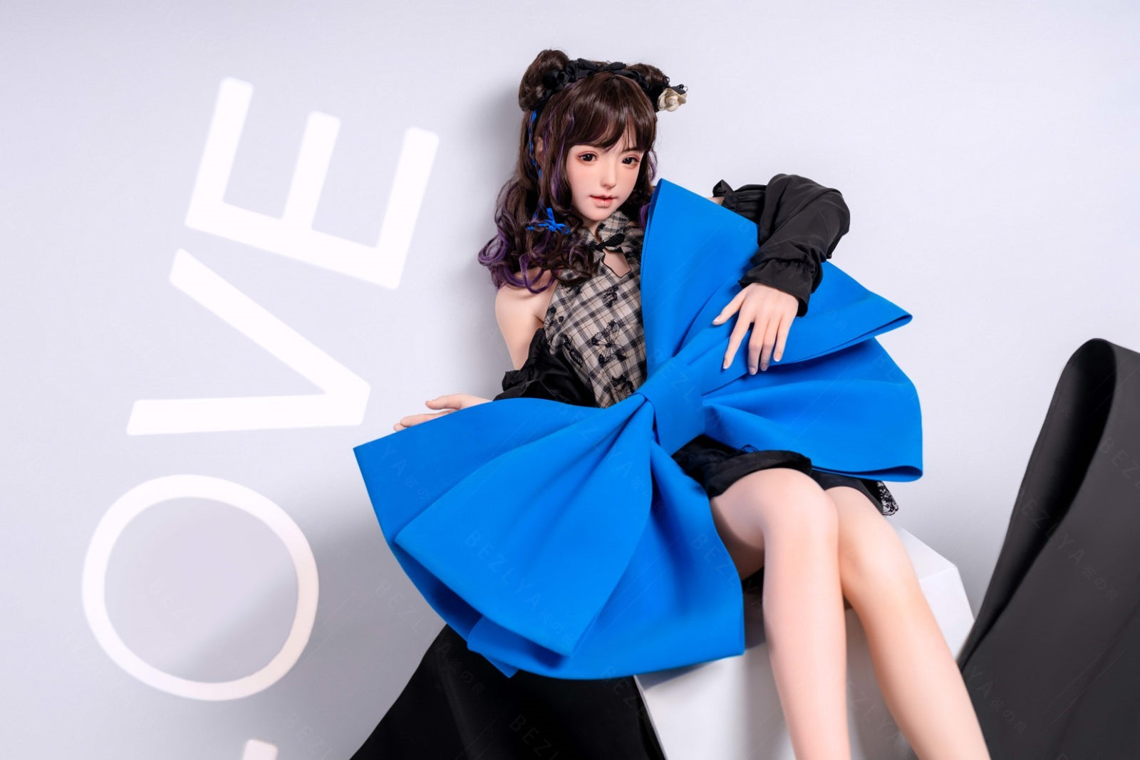 Bambola del sesso Pisum (Bezlya Doll Coppa B da 150 cm 2.1 Silicone)