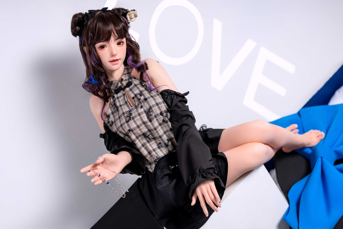 Bambola del sesso Pisum (Bezlya Doll Coppa B da 150 cm 2.1 Silicone)