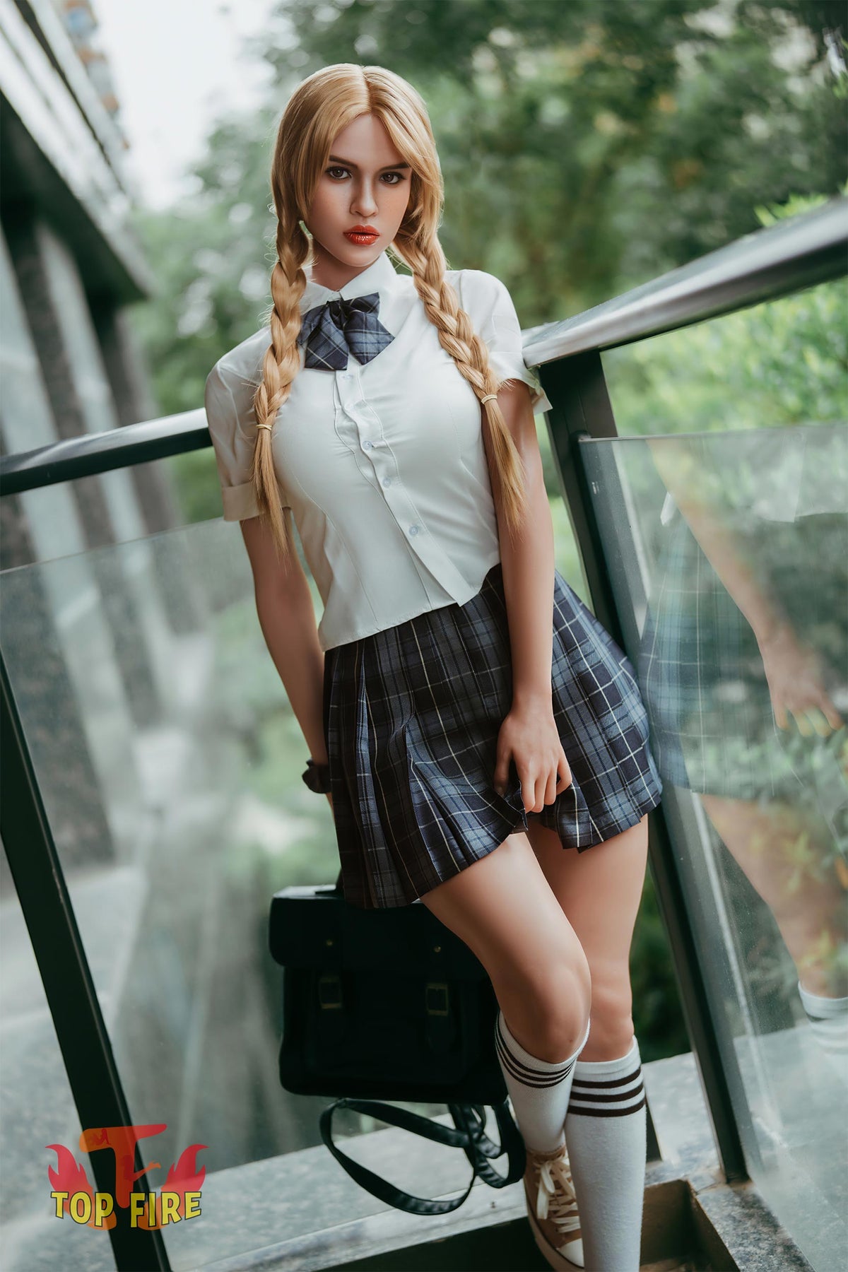 Chloe bambola del sesso (Top Fire Doll 170 cm Coppa E T24 Silicone)