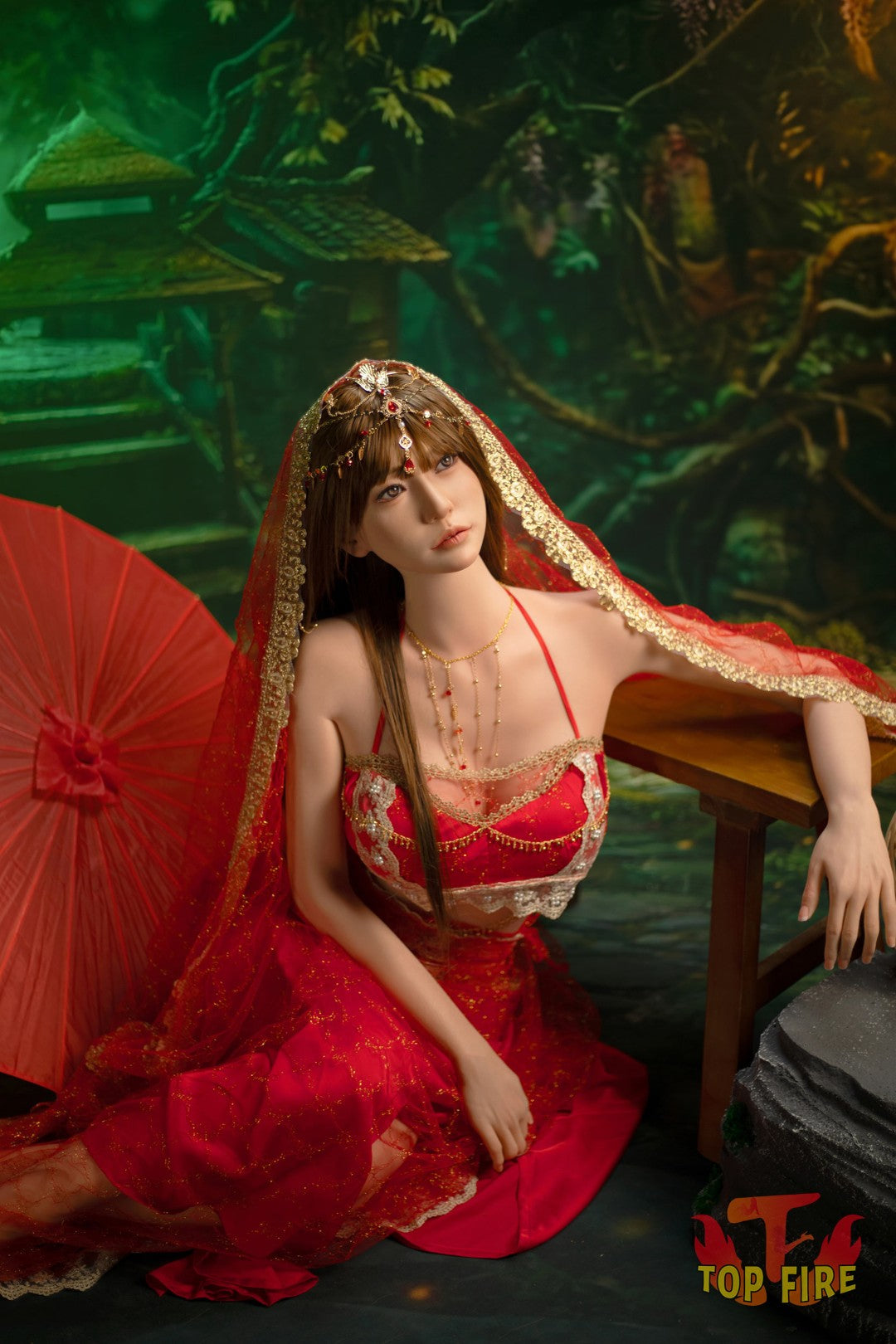 Jing poupée sexuelle (Top Fire Doll 170 cm E-cup T65 Silicone)