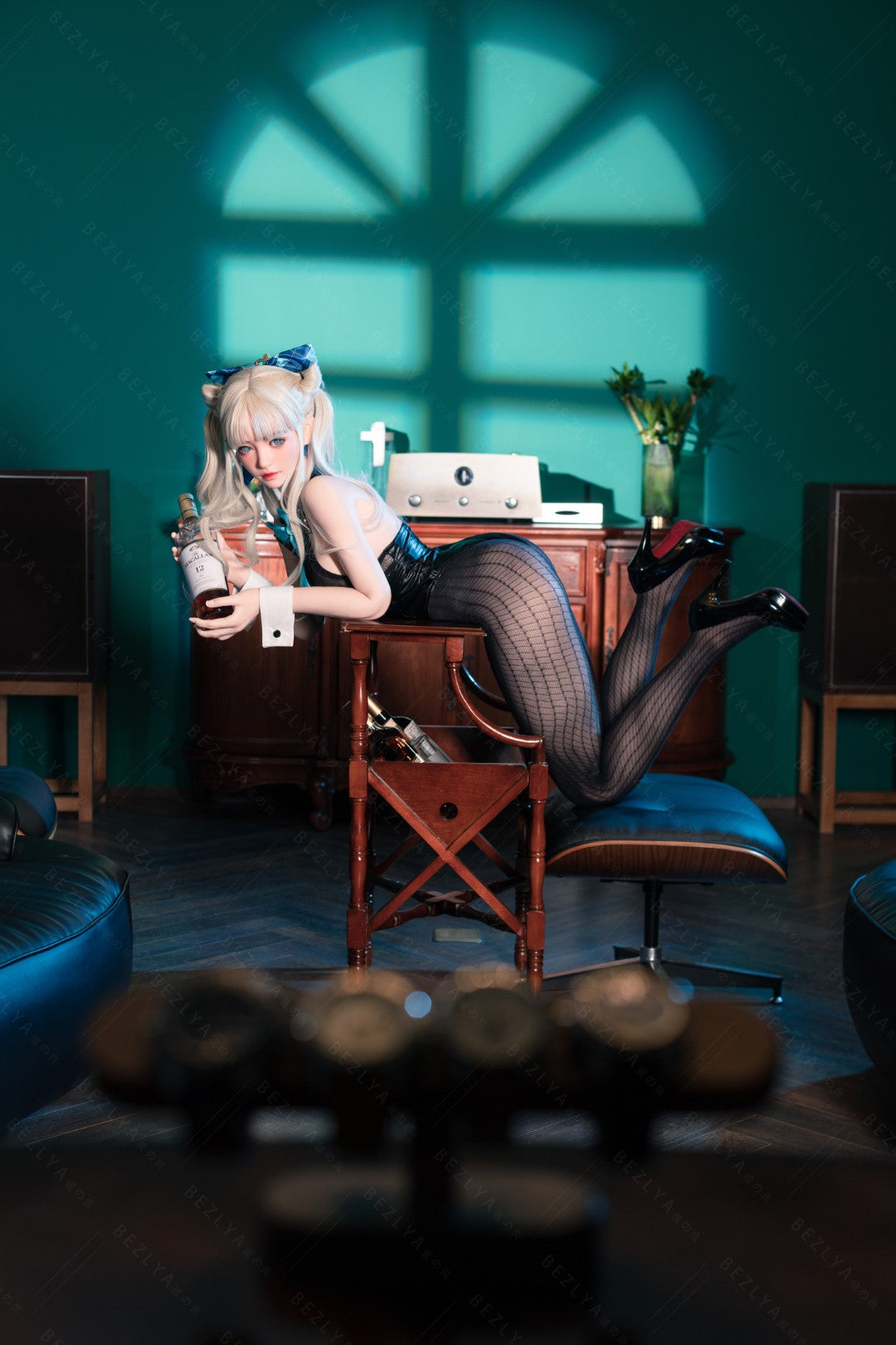 Bambola del sesso dell'oleandro (Bezlya Doll 155 cm Coppa E 2.2CF Silicone)