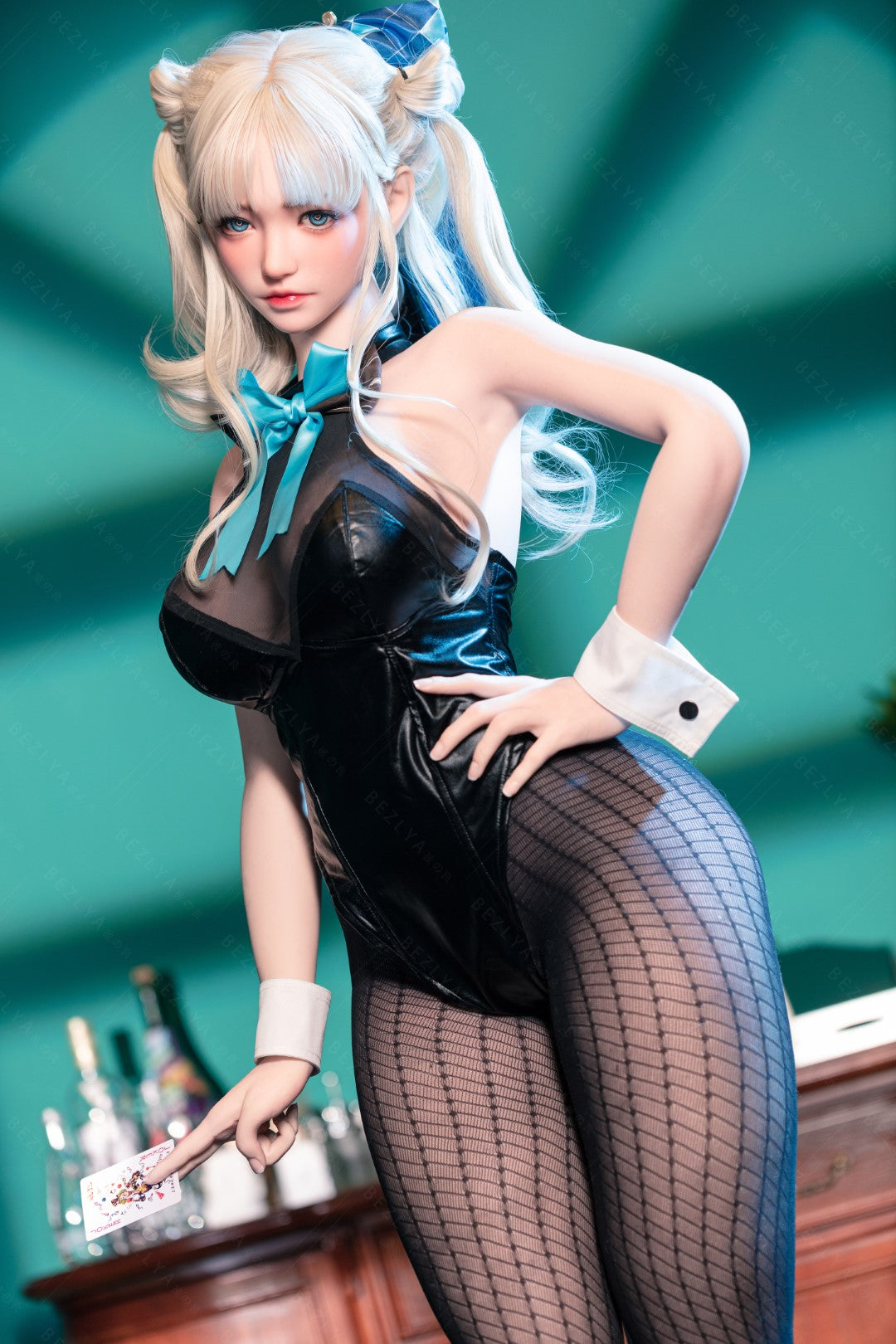 Bambola del sesso dell'oleandro (Bezlya Doll 155 cm Coppa E 2.2CF Silicone)