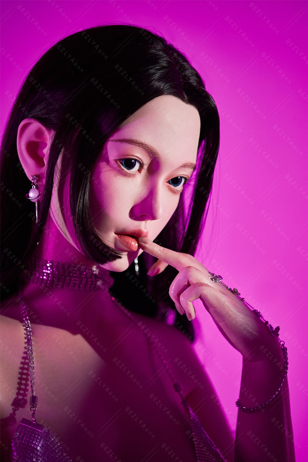 Ninfea bambola del sesso (Bezlya Doll 163 cm Coppa E 2.2CF Silicone)