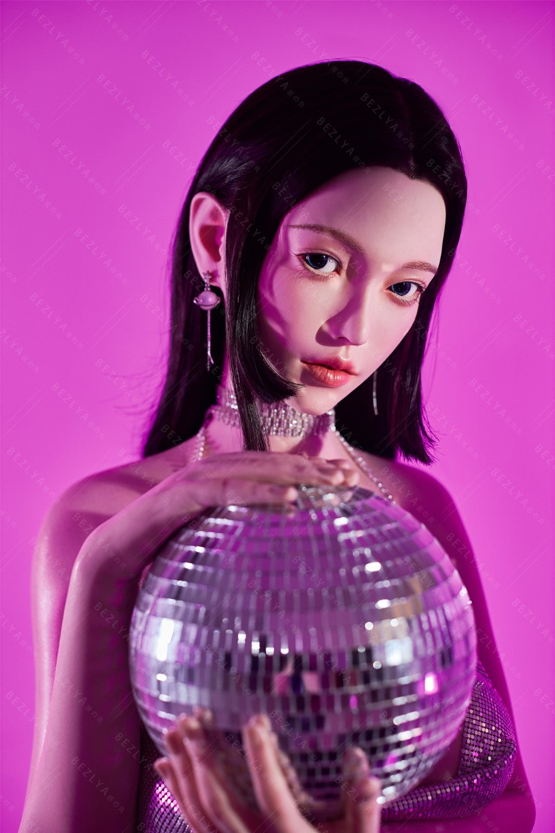 Ninfea bambola del sesso (Bezlya Doll 163 cm Coppa E 2.2CF Silicone)