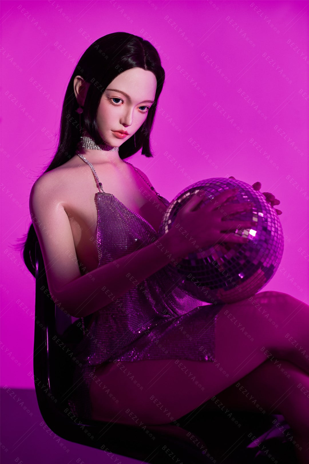 Ninfea bambola del sesso (Bezlya Doll 163 cm Coppa E 2.2CF Silicone)