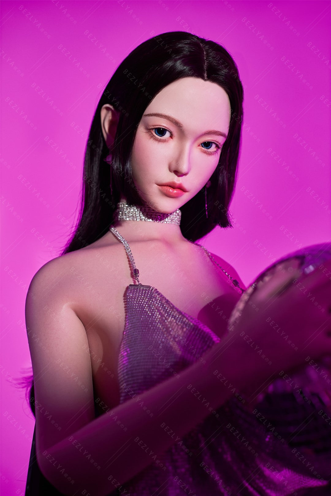 Ninfea bambola del sesso (Bezlya Doll 163 cm Coppa E 2.2CF Silicone)