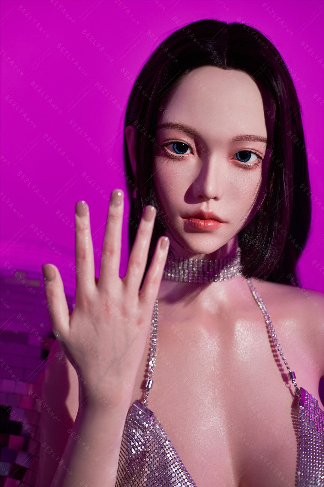 Ninfea bambola del sesso (Bezlya Doll 163 cm Coppa E 2.2CF Silicone)