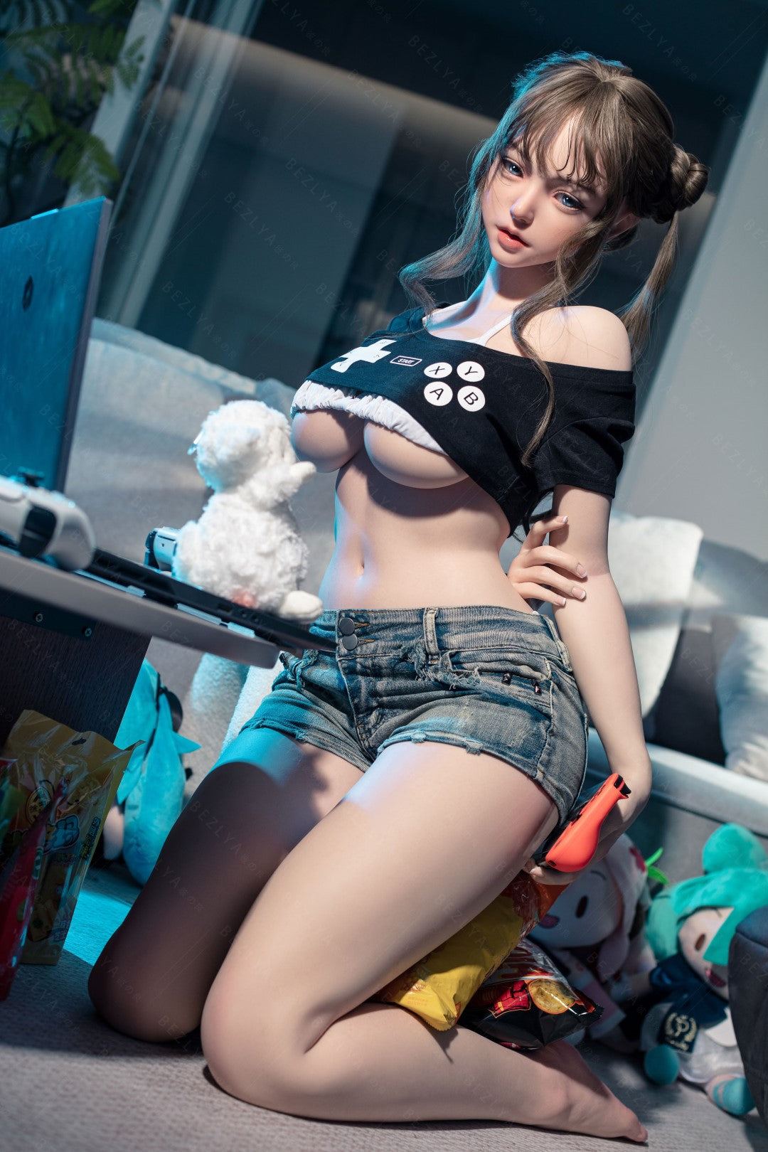 Campanule poupée sexuelle (Bezlya Doll 155 cm E-cup 2.2CF Silicone)