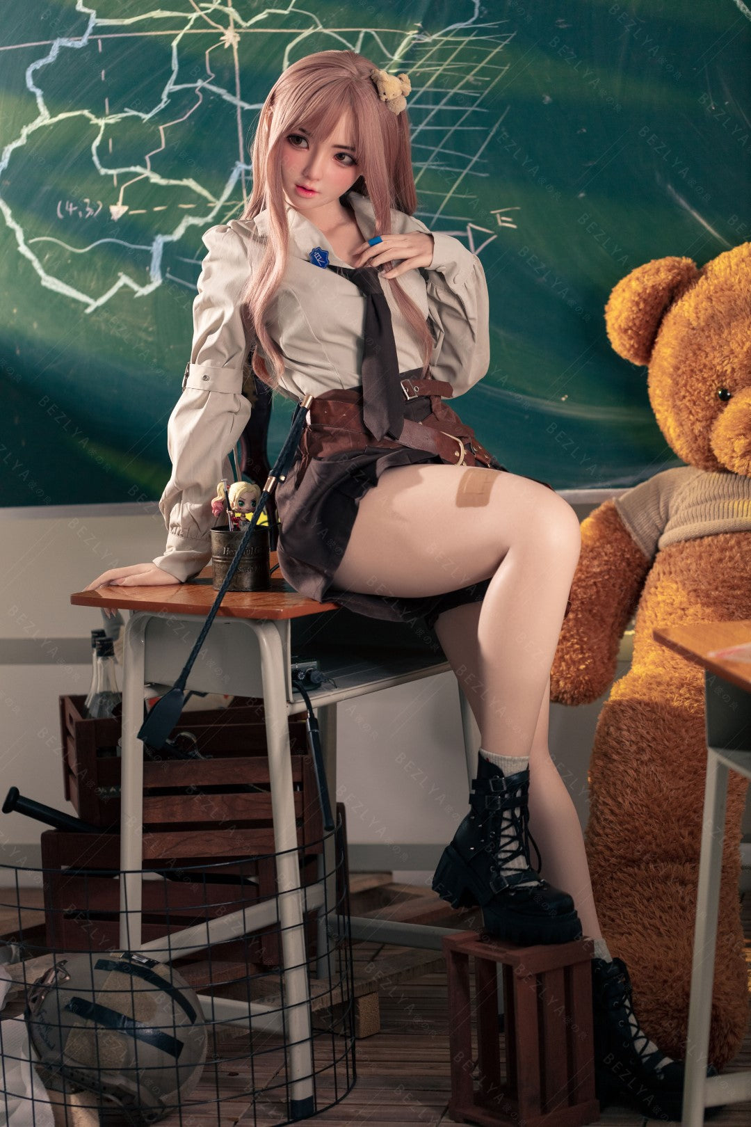 Bambola del sesso Convallaria (Bezlya Doll 155 cm Coppa B 2.1 Silicone)